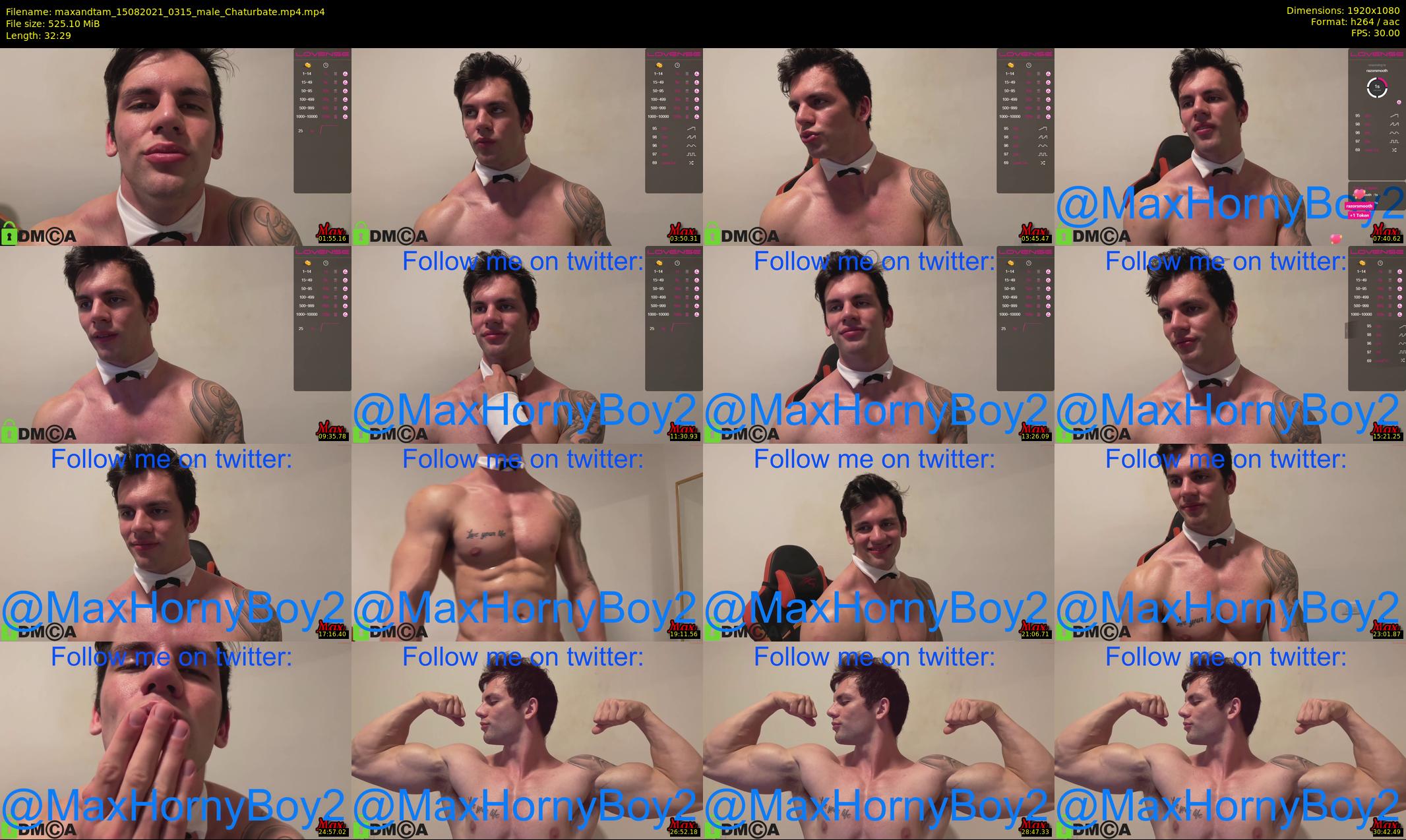 maxandtam — 33 minute Chaturbate couple cam show recording, 1080p, Aug 15, 2021