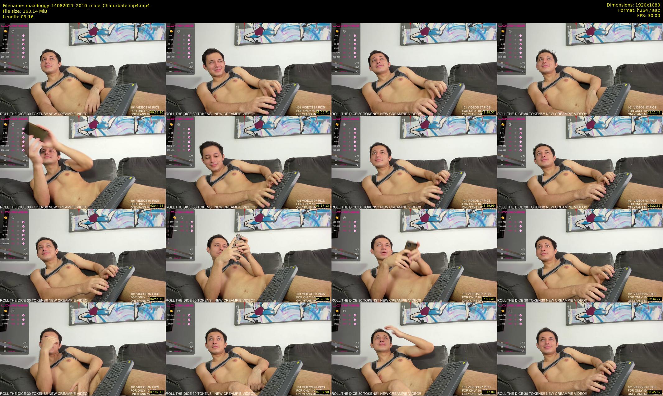 maxdoggy — 10 minute Chaturbate male cam show recording, 1080p, Aug 14, 2021