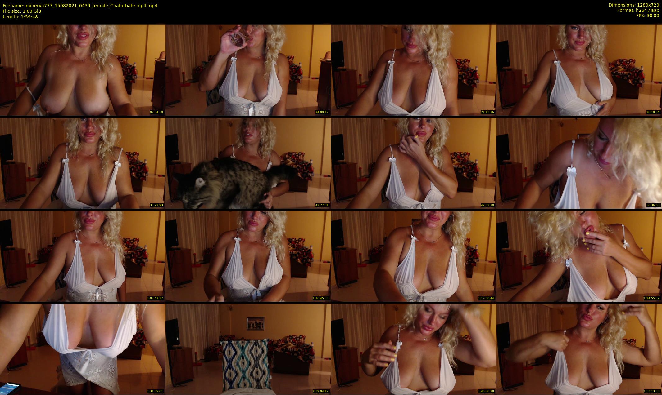 minerva777 — 120 minute Chaturbate female cam show recording, 720p, Aug 15, 2021