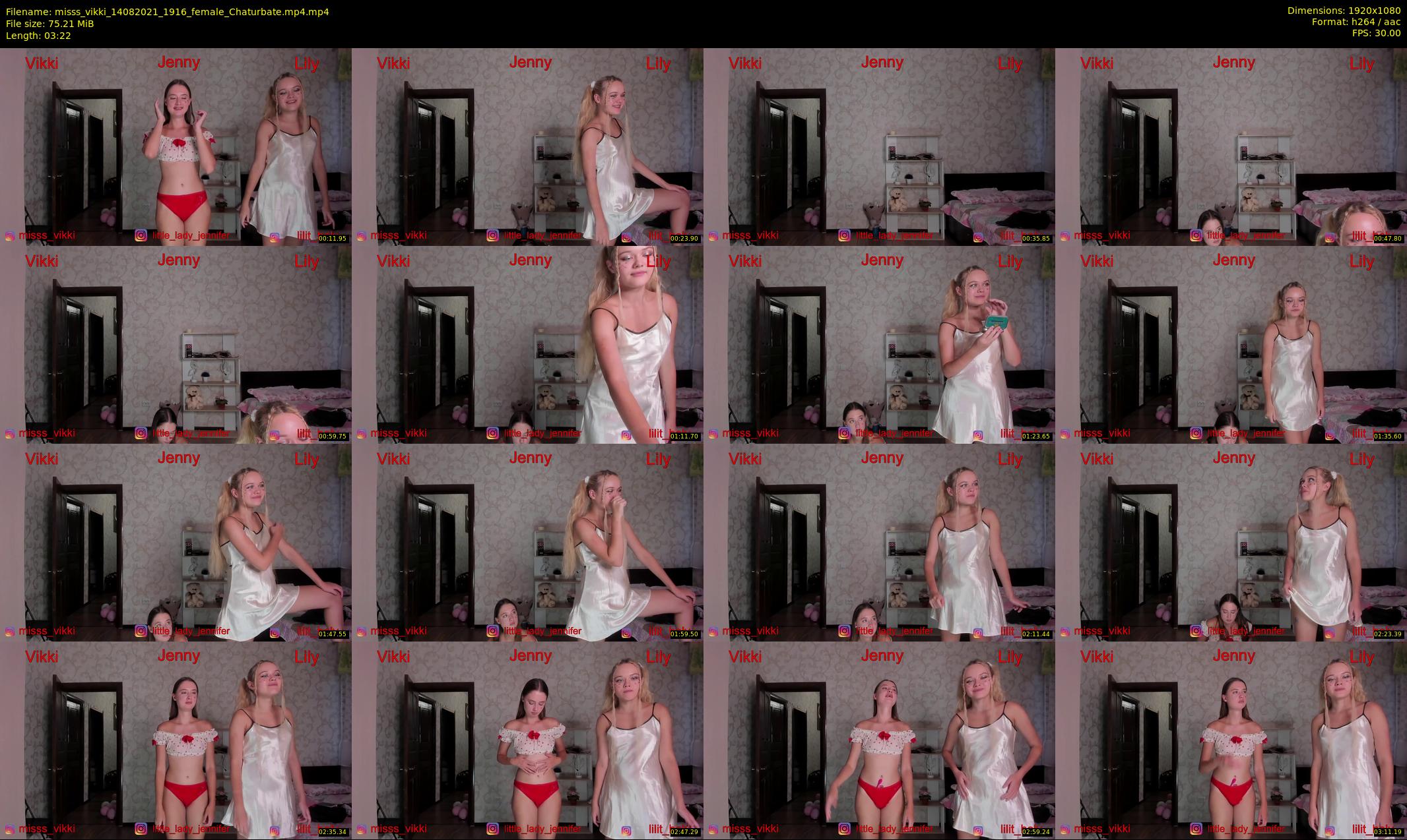 misss_vikki — 4 minute Chaturbate female cam show recording, 1080p, Aug 14, 2021