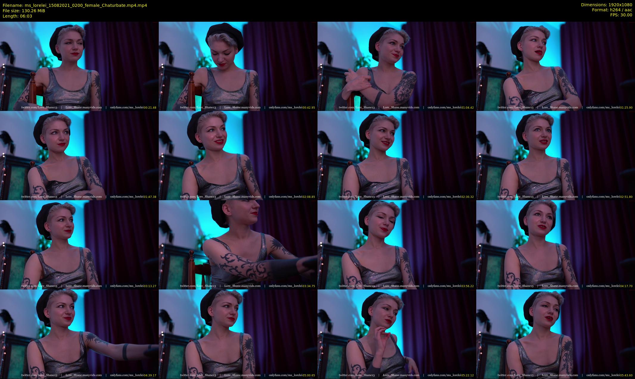 ms_lorelei — 7 minute Chaturbate female cam show recording, 1080p, Aug 15, 2021