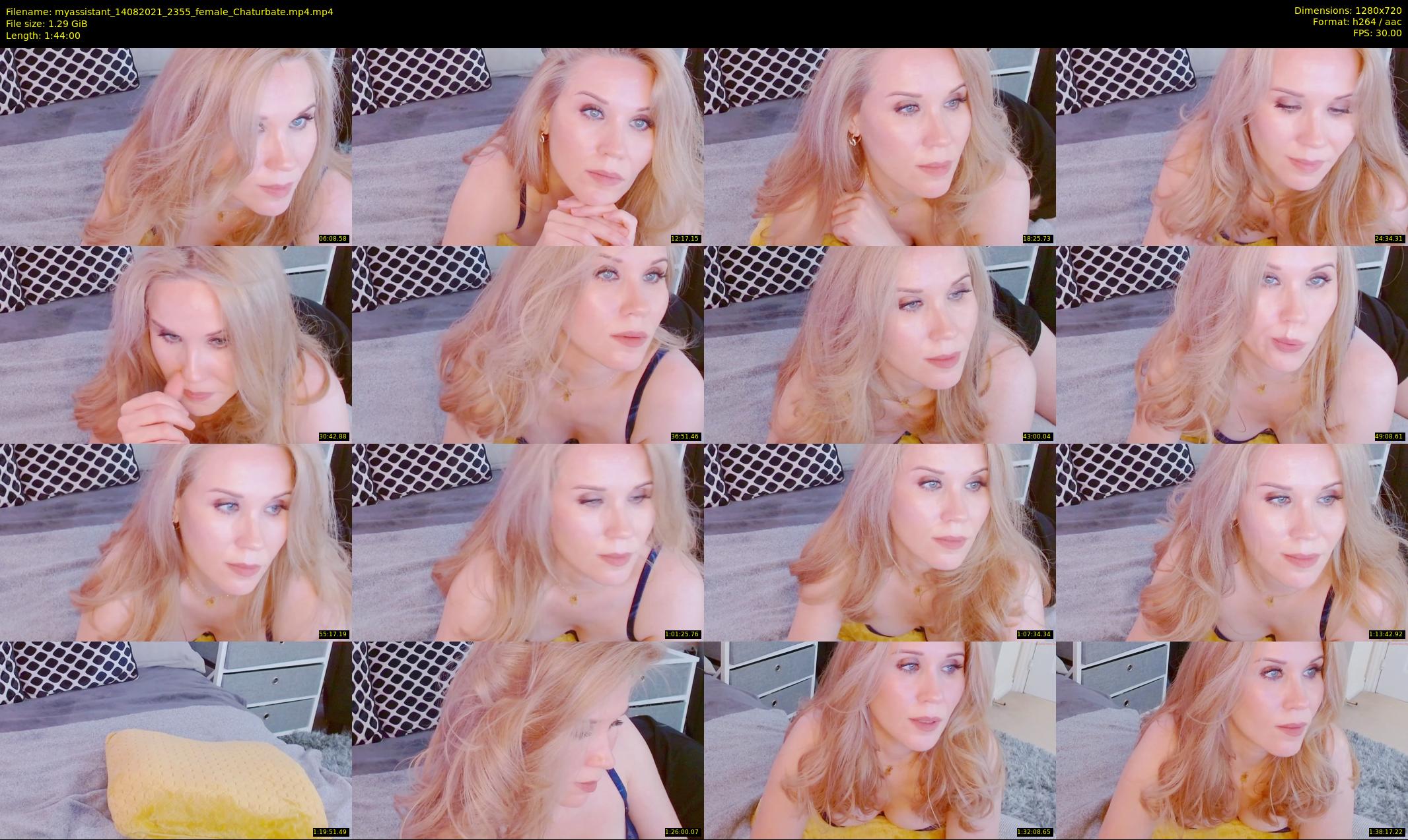 myassistant — 104 minute Chaturbate female cam show recording, 720p, Aug 14, 2021