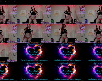 novaharper — 13 minute Chaturbate female cam show recording, 1080p, Aug 14, 2021