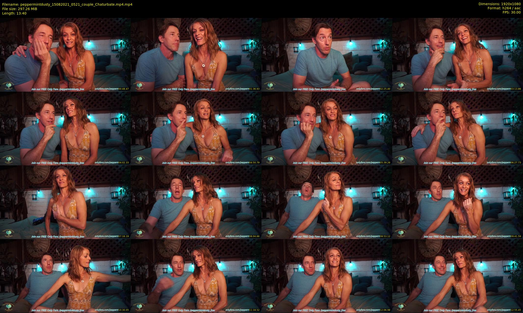 peppermintdusty — 14 minute Chaturbate couple cam show recording, 1080p, Aug 15, 2021