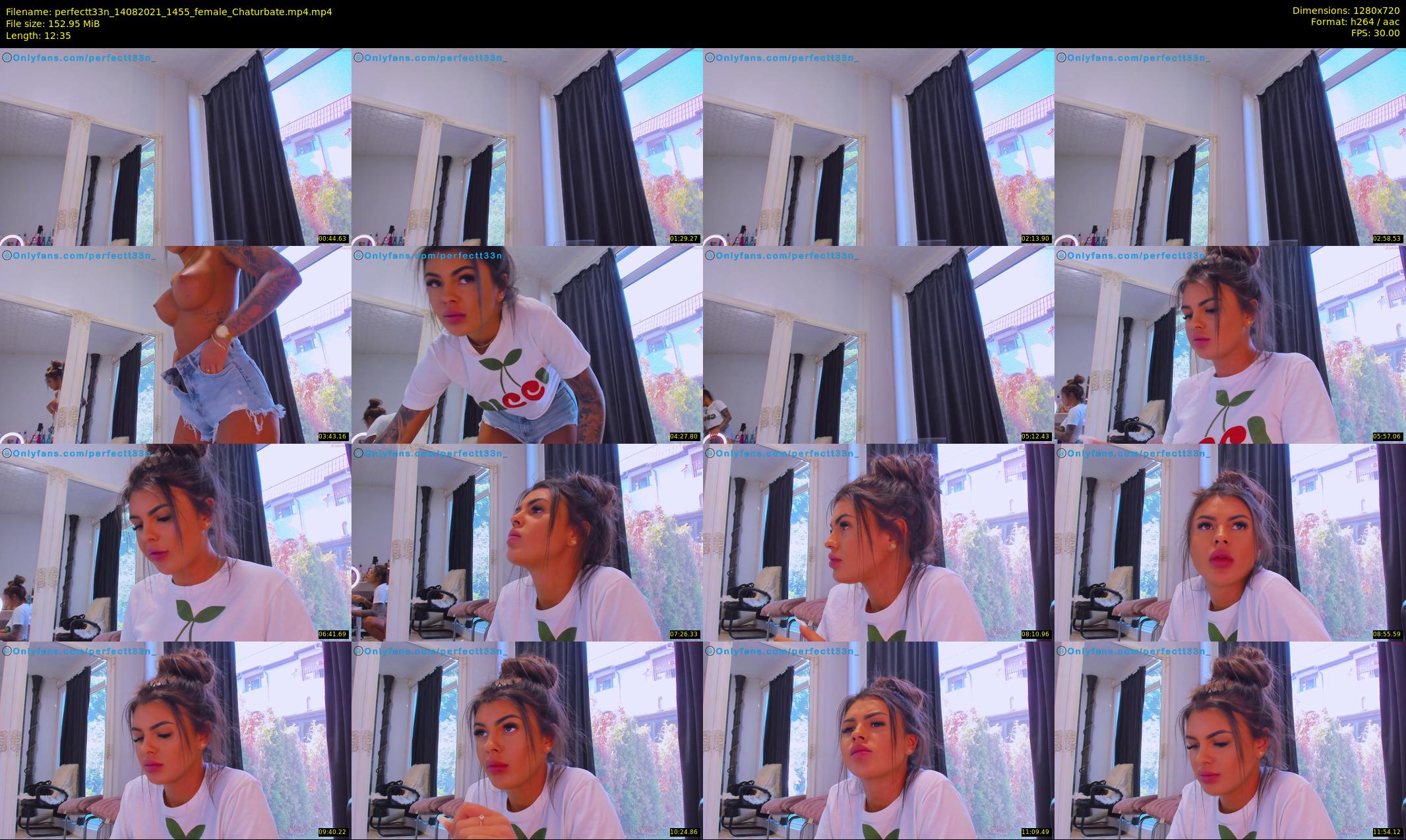 perfectt33n — 13 minute Chaturbate female cam show recording, 720p, Aug 14, 2021