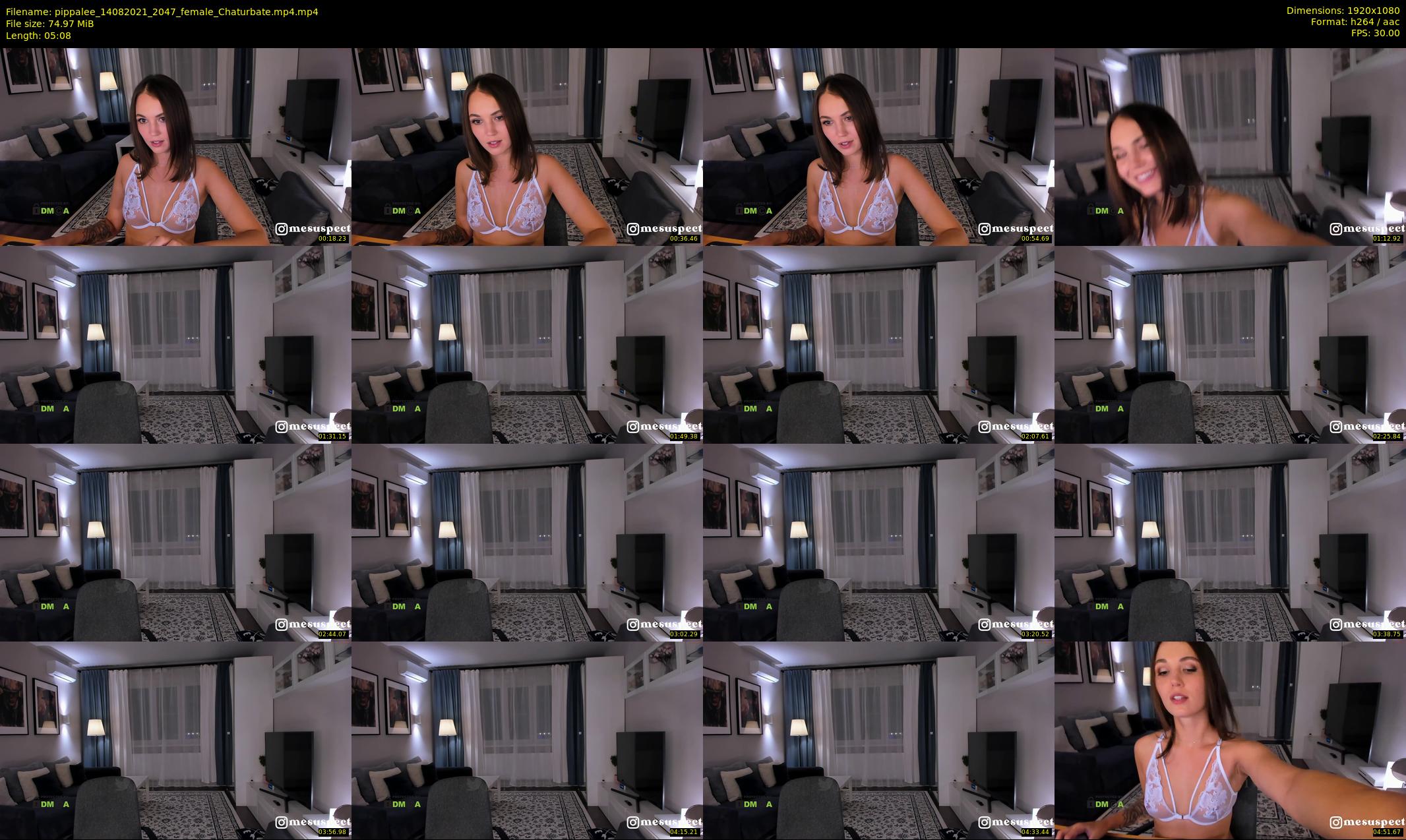 pippalee — 6 minute Chaturbate female cam show recording, 1080p, Aug 14, 2021