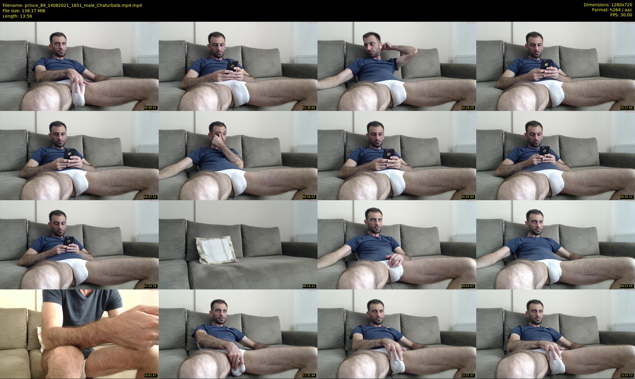prince_89 — 14 minute Chaturbate male cam show recording, 720p, Aug 14, 2021