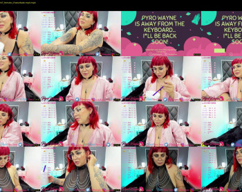 pyrowayne — 40 minute Chaturbate female cam show recording, 1080p, Aug 15, 2021