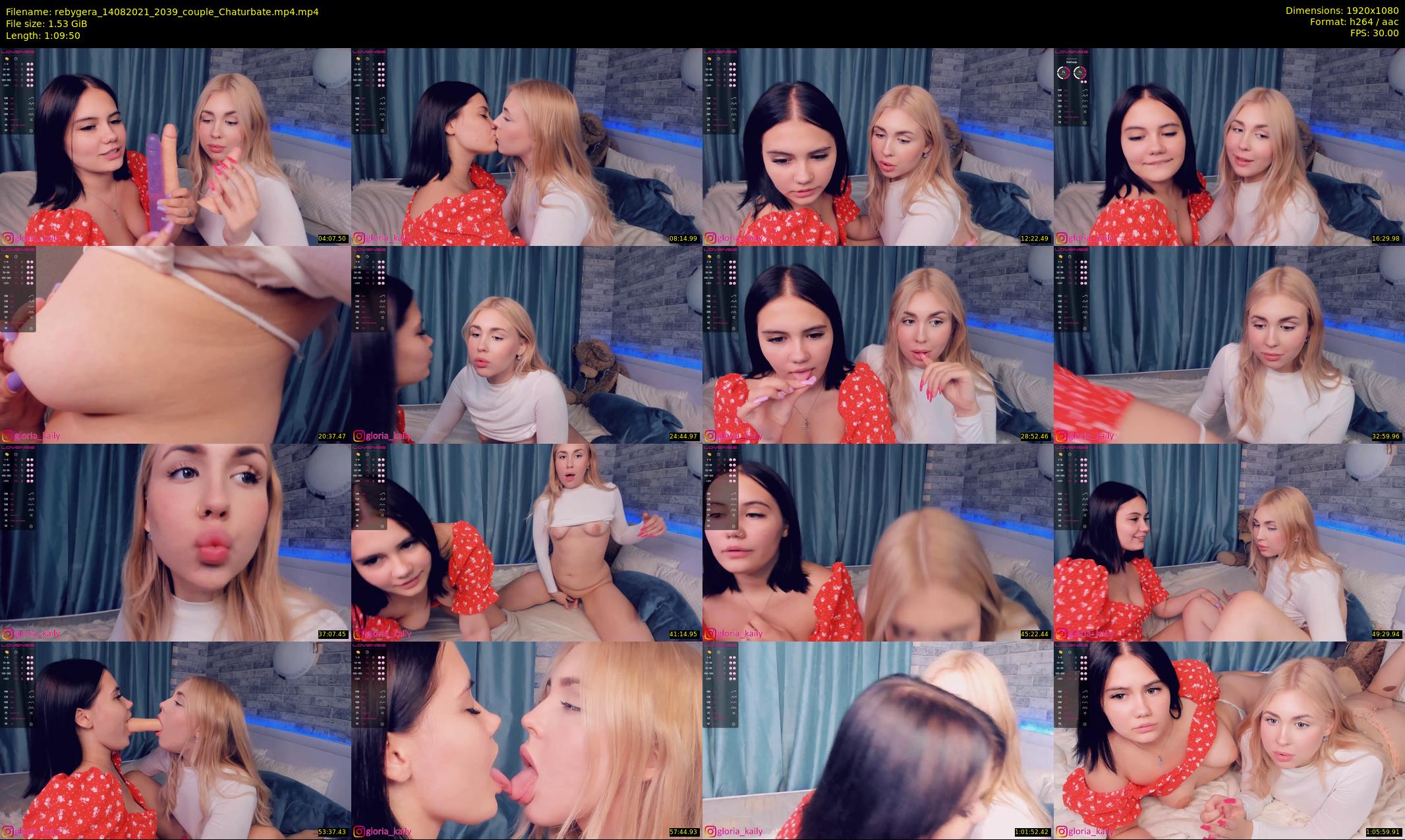 rebygera — 70 minute Chaturbate couple cam show recording, 1080p, Aug 14, 2021