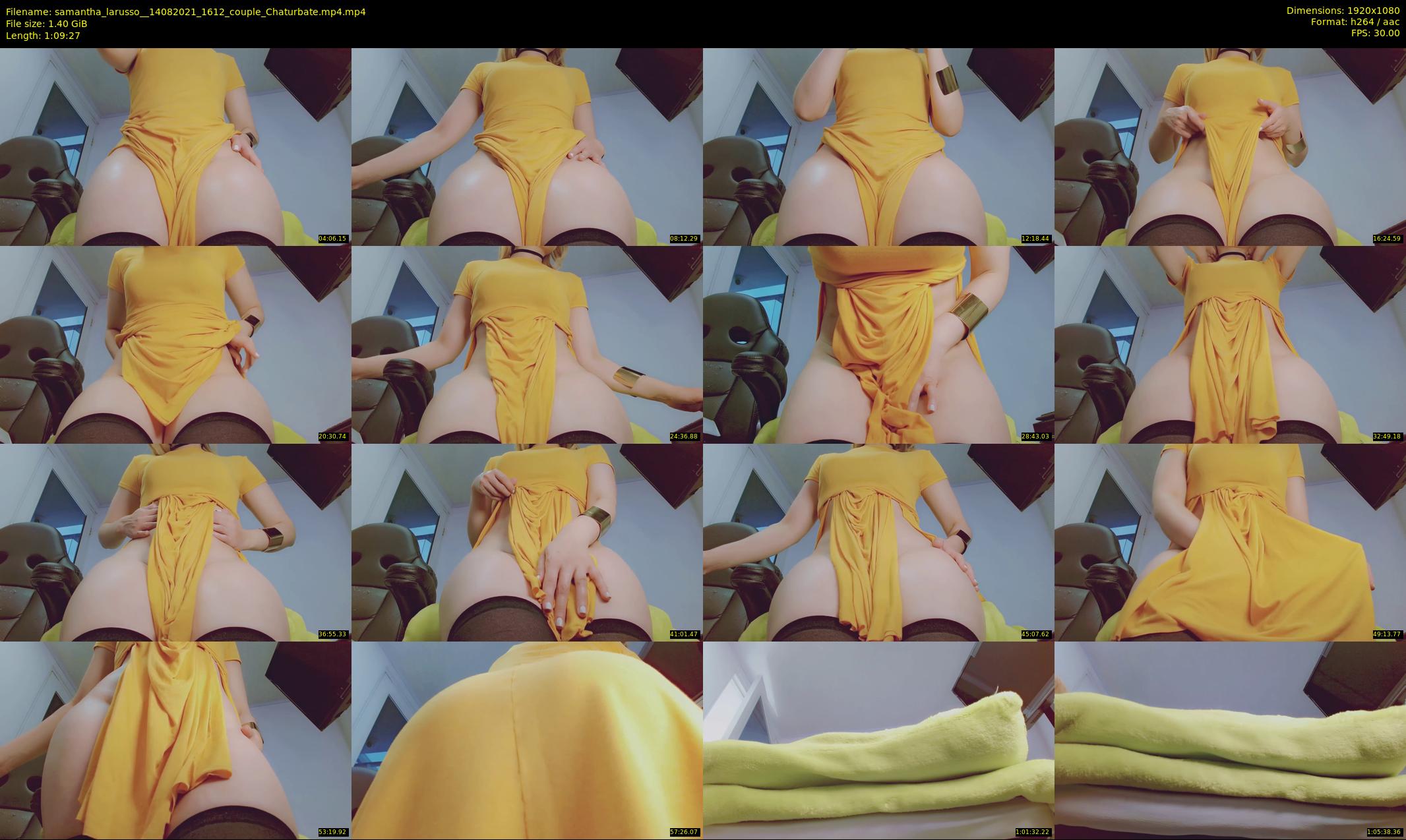 samantha_larusso_ — 70 minute Chaturbate couple cam show recording, 1080p, Aug 14, 2021