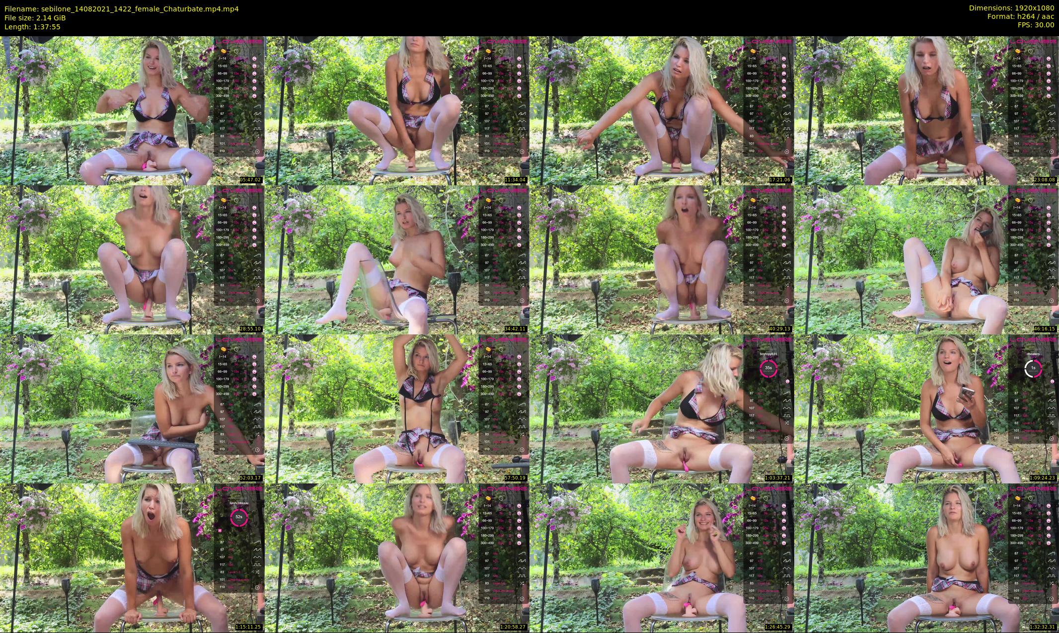 sebilone — 98 minute Chaturbate couple cam show recording, 1080p, Aug 14, 2021