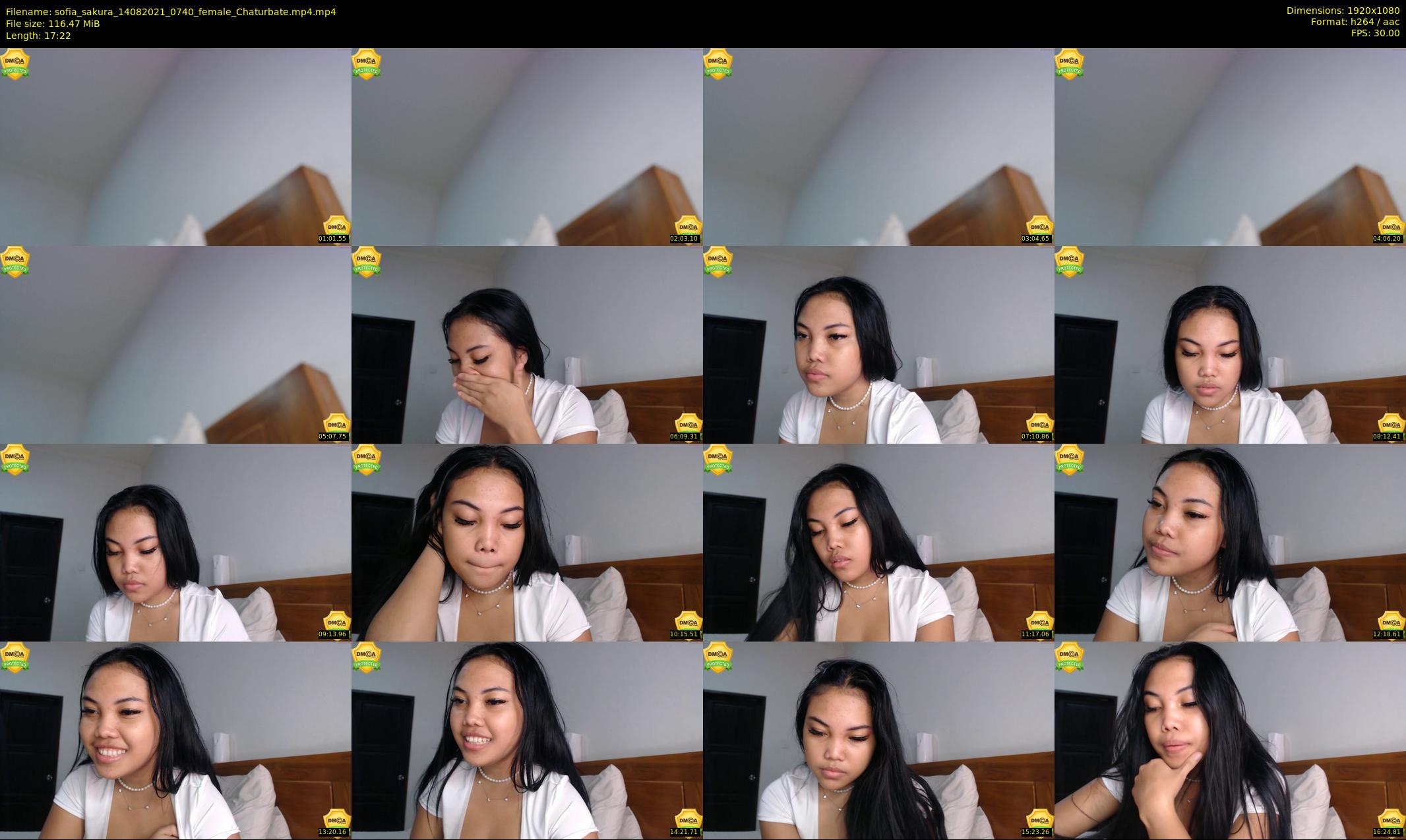 sofia_sakura — 18 minute Chaturbate female cam show recording, 1080p, Aug 14, 2021
