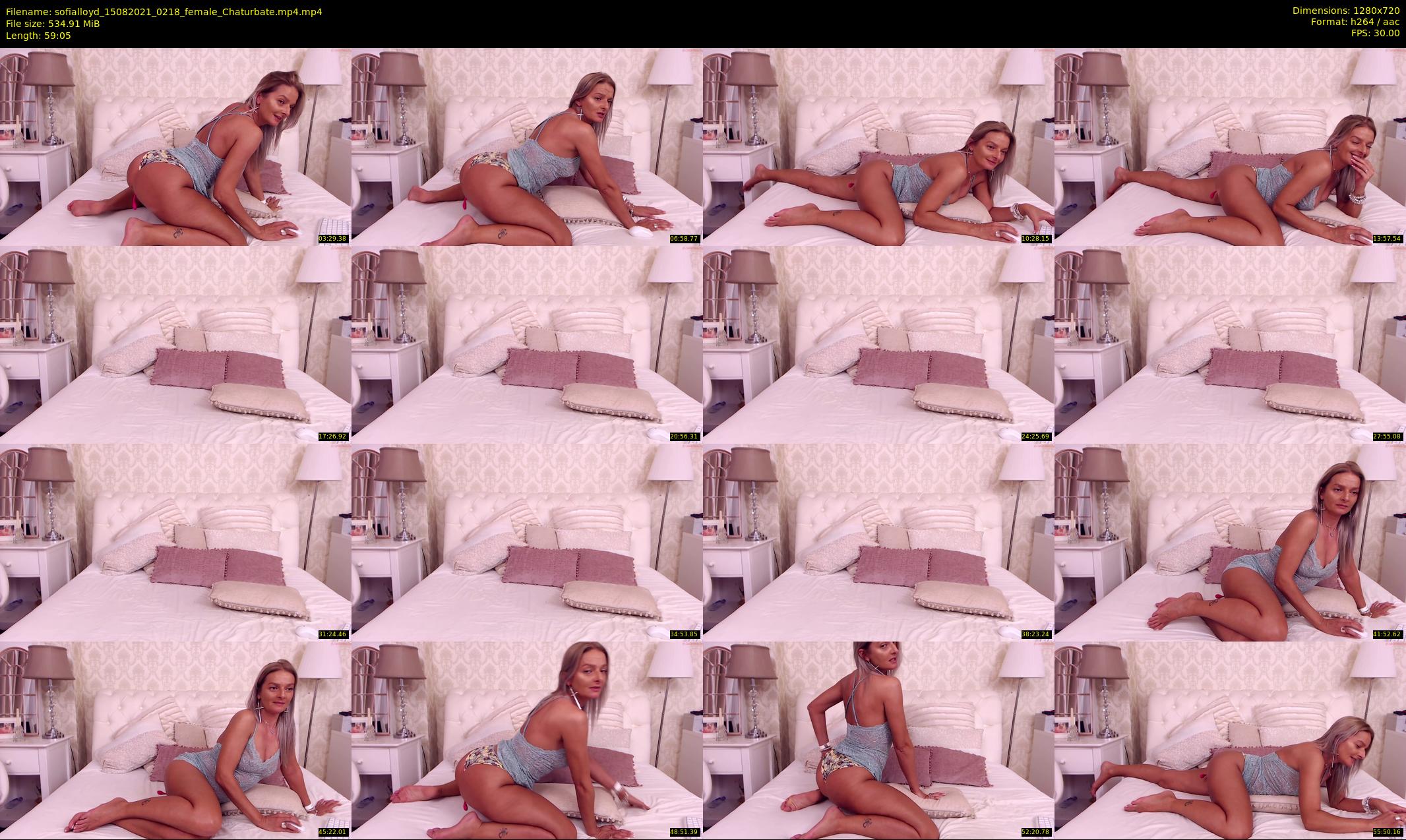 sofialloyd — 60 minute Chaturbate female cam show recording, 720p, Aug 15, 2021