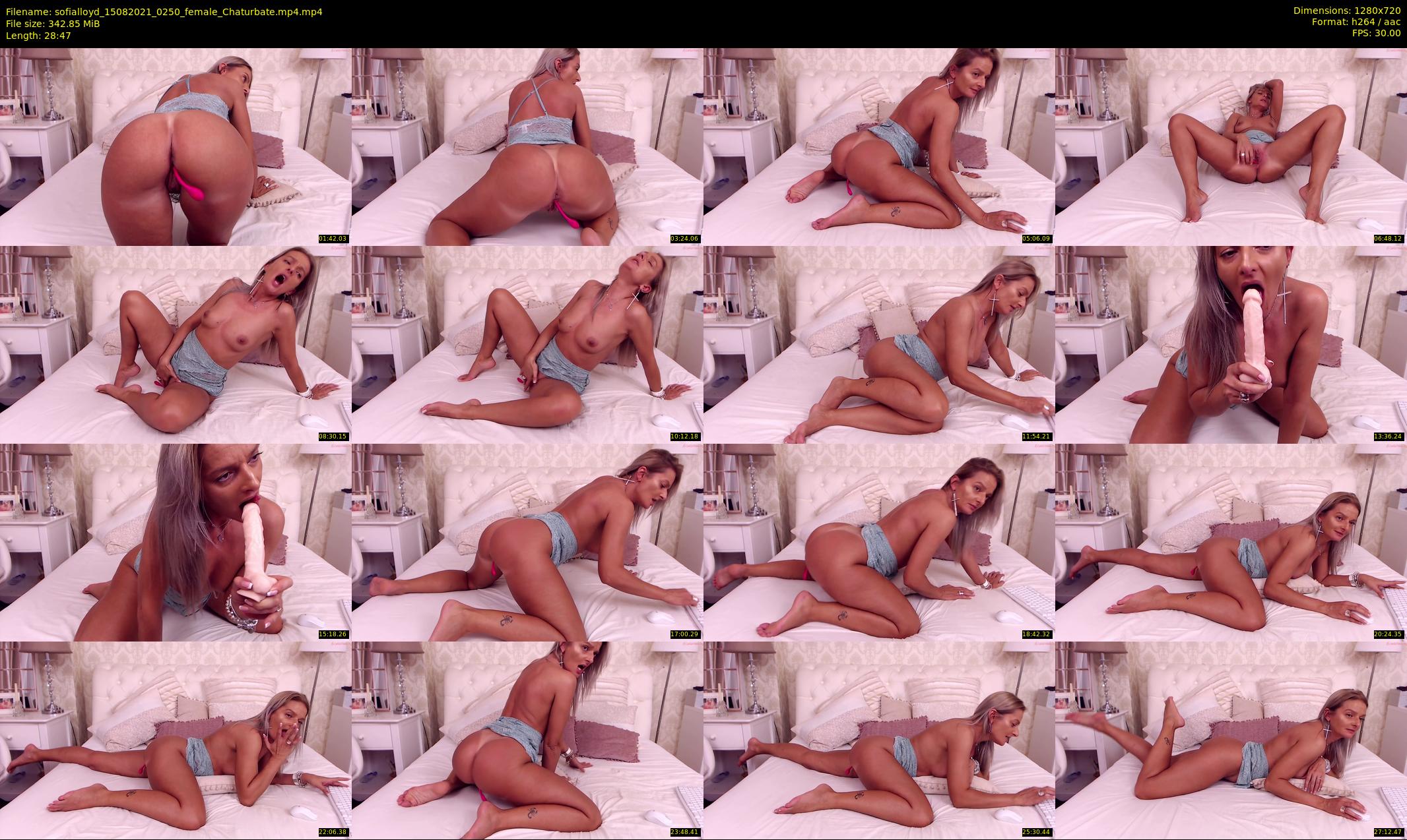 sofialloyd — 29 minute Chaturbate female cam show recording, 720p, Aug 15, 2021