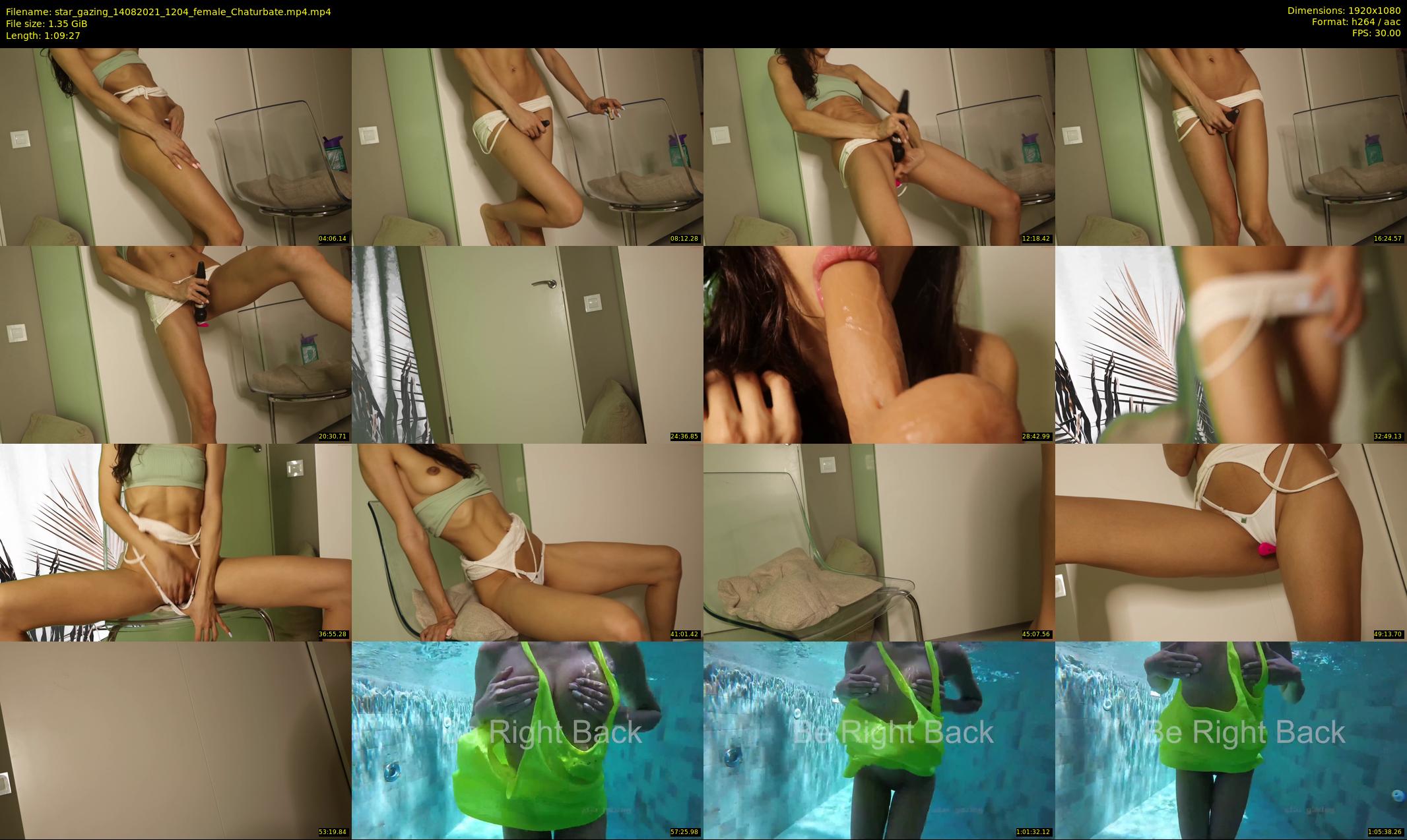 star_gazing — 70 minute Chaturbate female cam show recording, 1080p, Aug 14, 2021