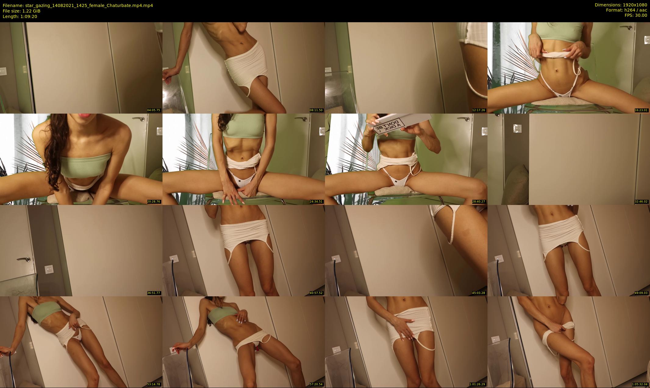 star_gazing — 70 minute Chaturbate female cam show recording, 1080p, Aug 14, 2021