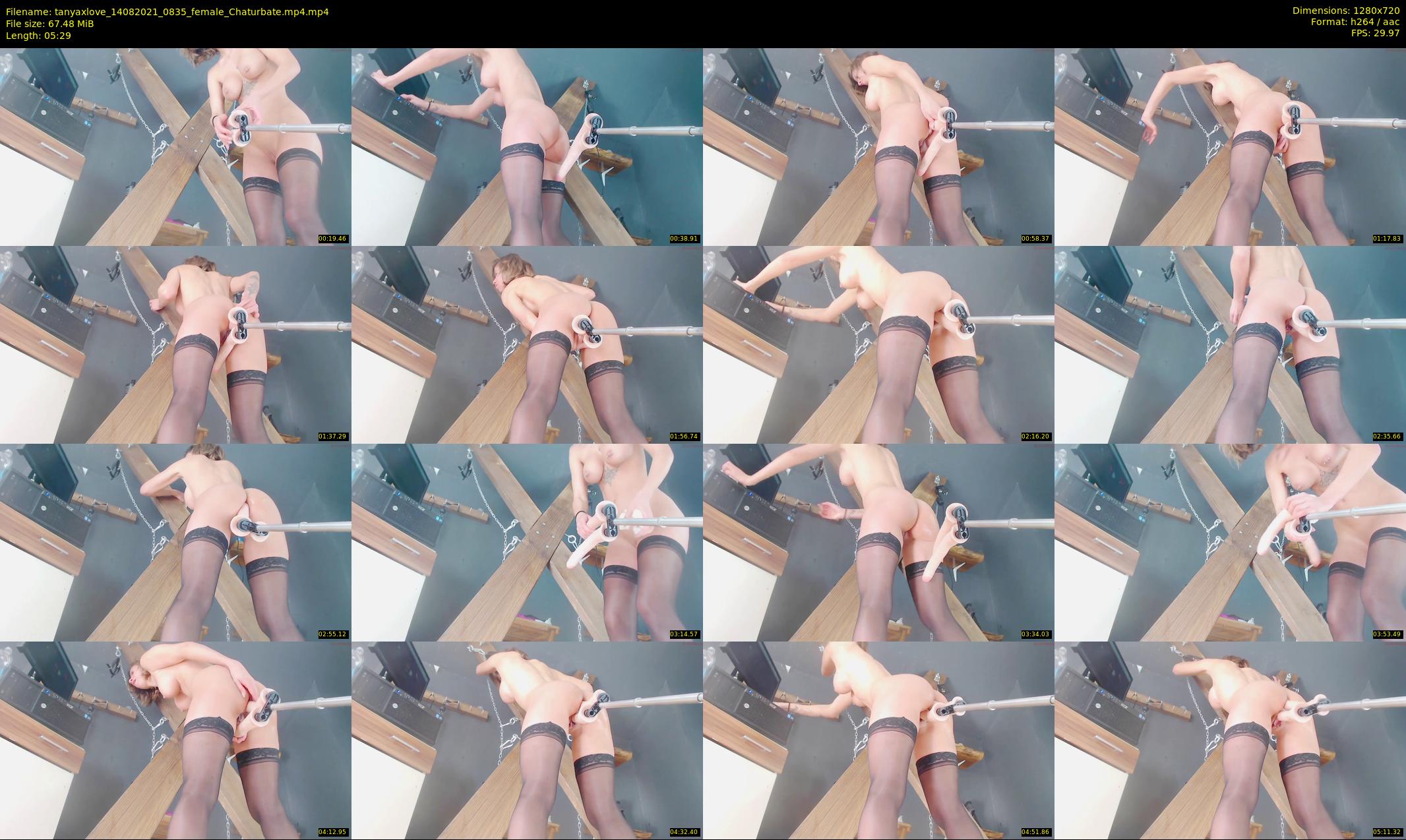 tanyaxlove — 6 minute Chaturbate female cam show recording, 720p, Aug 14, 2021