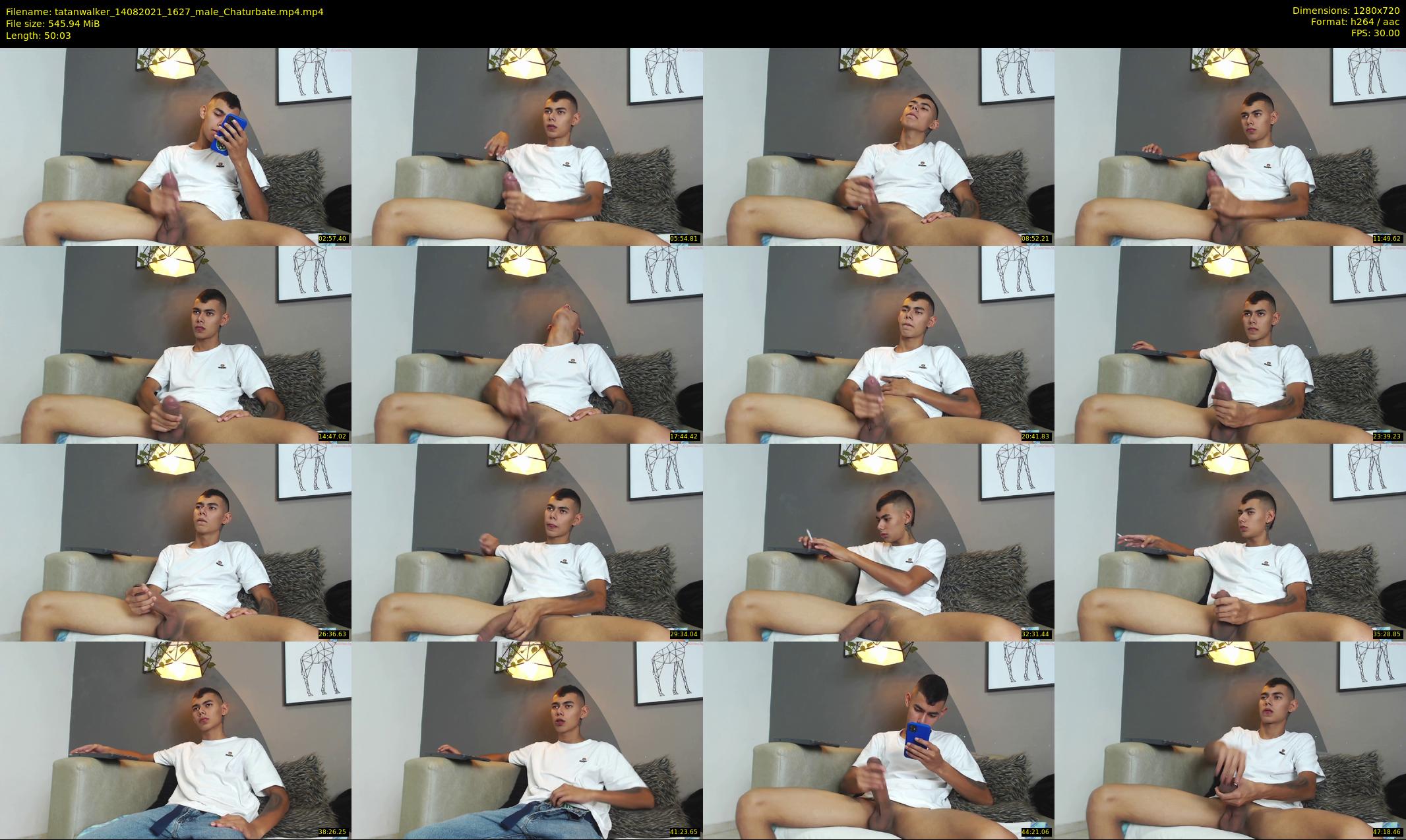 tatanwalker — 51 minute Chaturbate male cam show recording, 720p, Aug 14, 2021