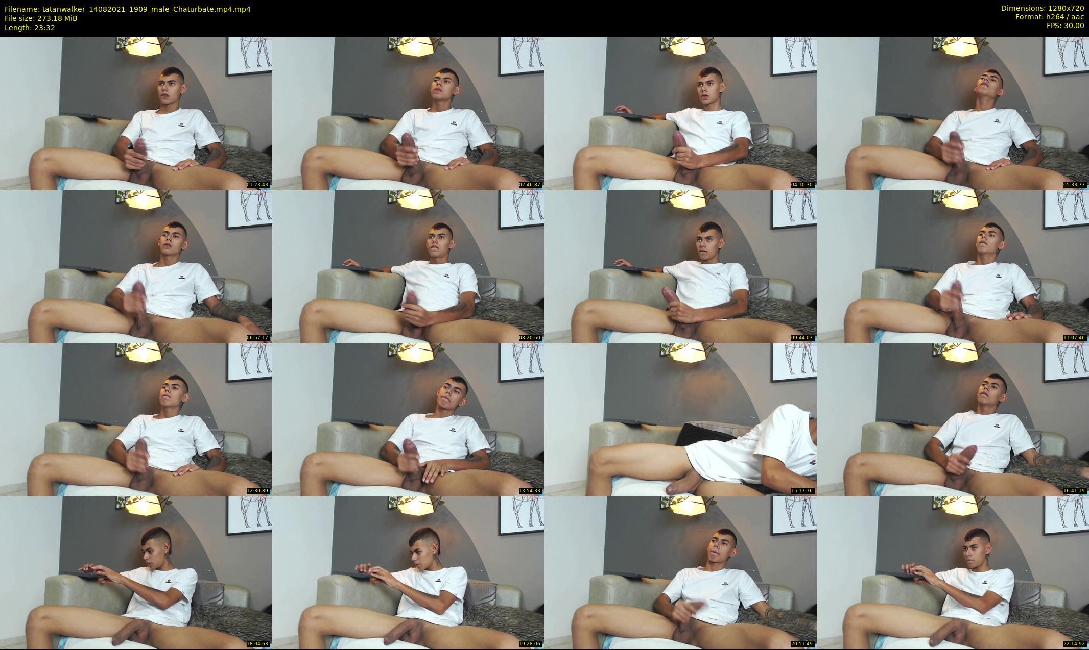tatanwalker — 24 minute Chaturbate male cam show recording, 720p, Aug 14, 2021