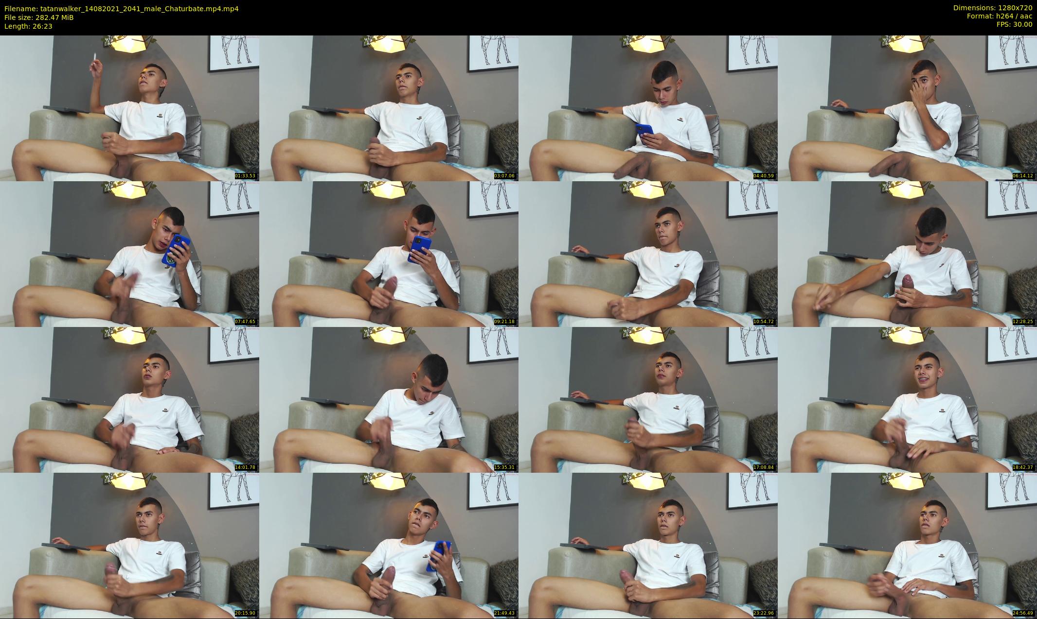 tatanwalker — 27 minute Chaturbate male cam show recording, 720p, Aug 14, 2021