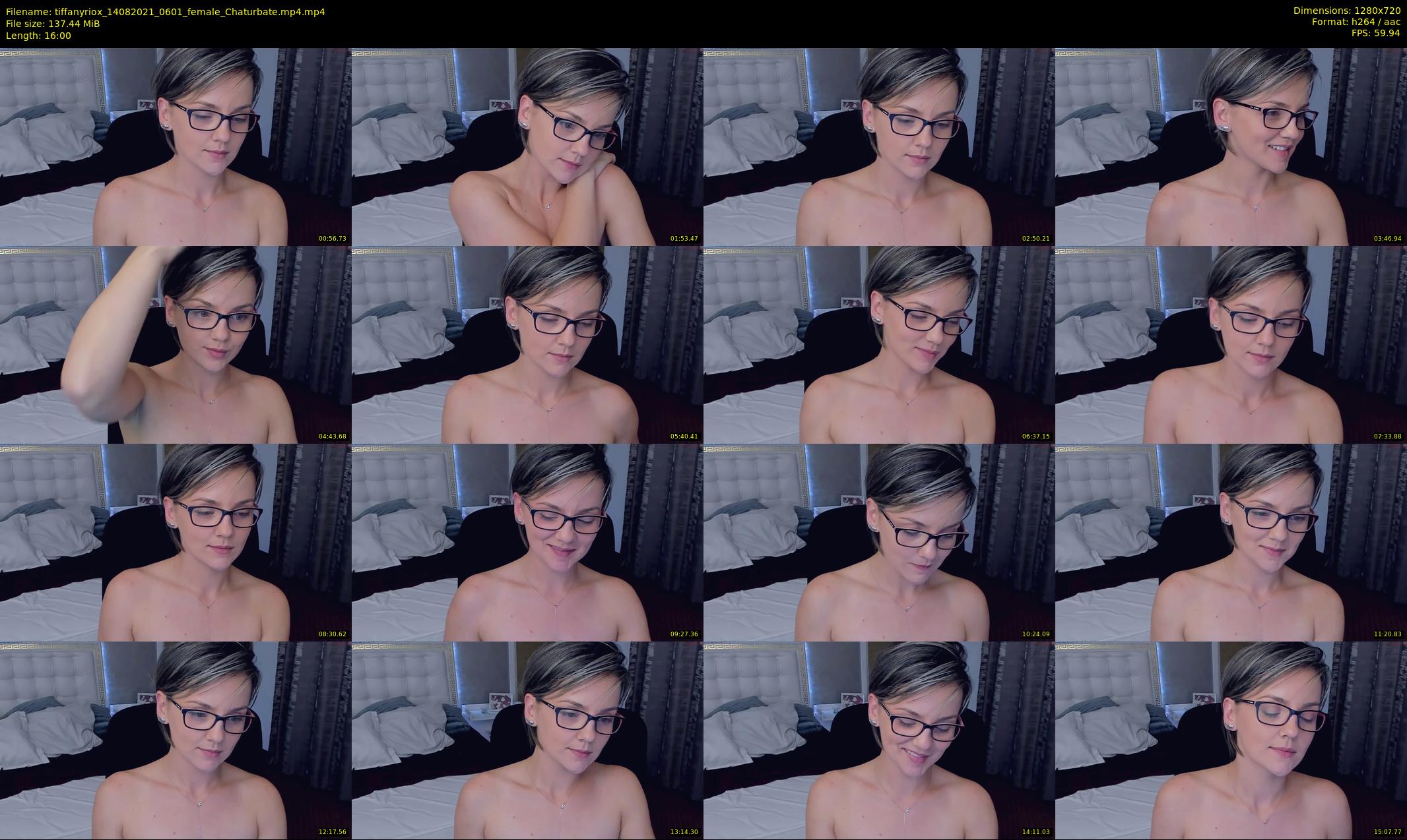 tiffanyriox — 16 minute Chaturbate female cam show recording, 720p, Aug 14, 2021