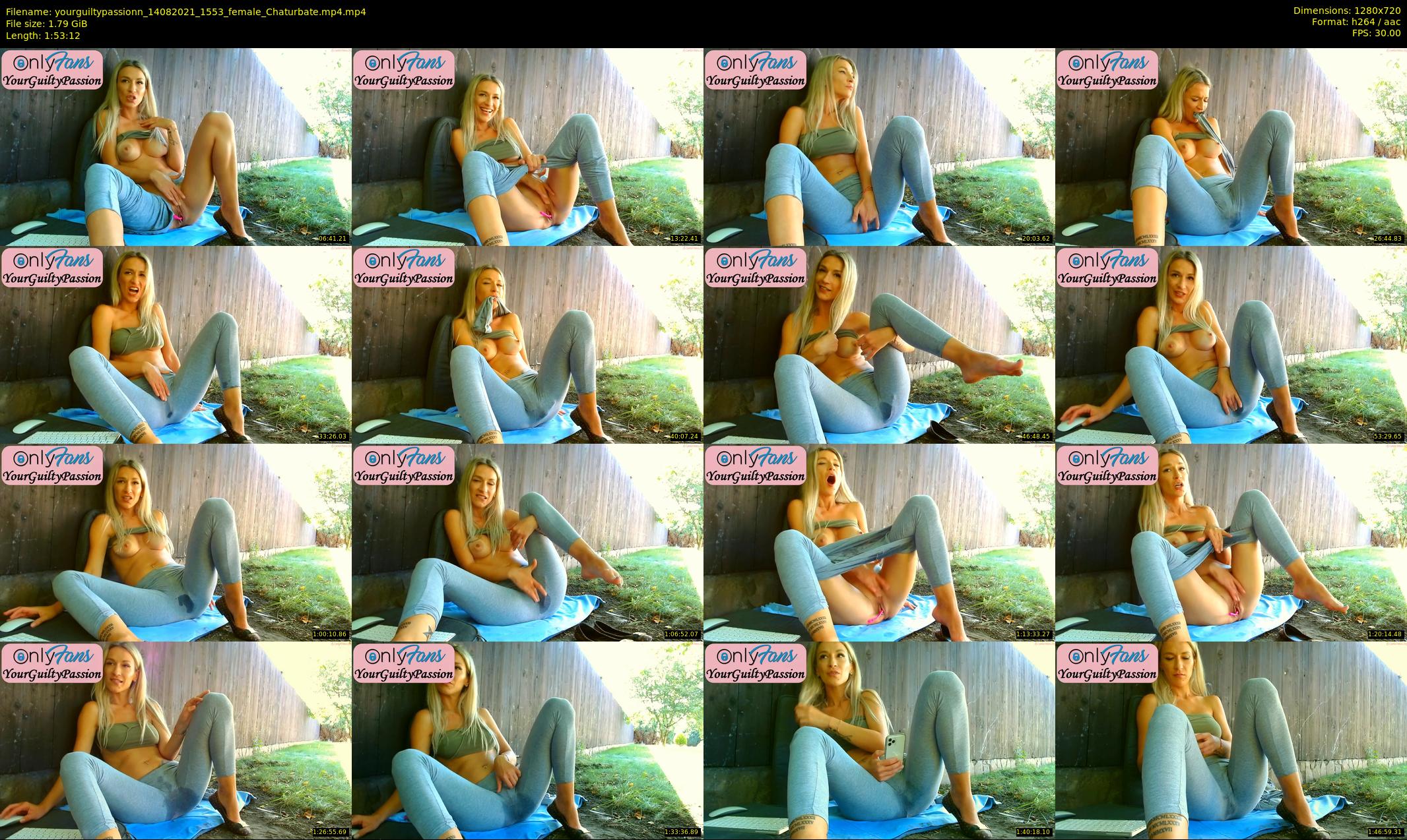 yourguiltypassionn — 114 minute Chaturbate female cam show recording, 720p, Aug 14, 2021