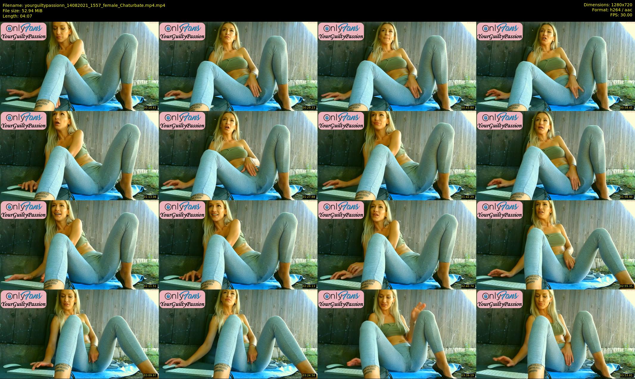 yourguiltypassionn — 5 minute Chaturbate female cam show recording, 720p, Aug 14, 2021