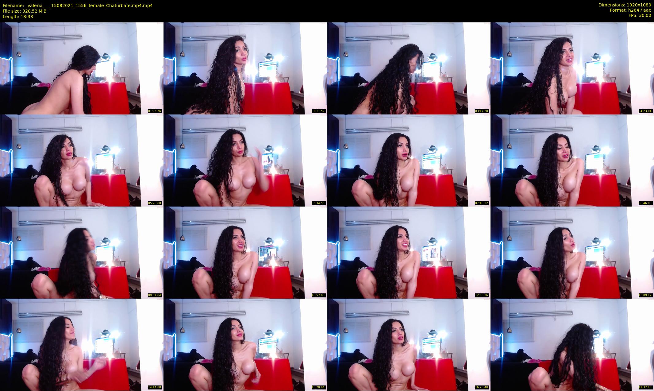_valeria___ — 19 minute Chaturbate female cam show recording, 1080p, Aug 15, 2021