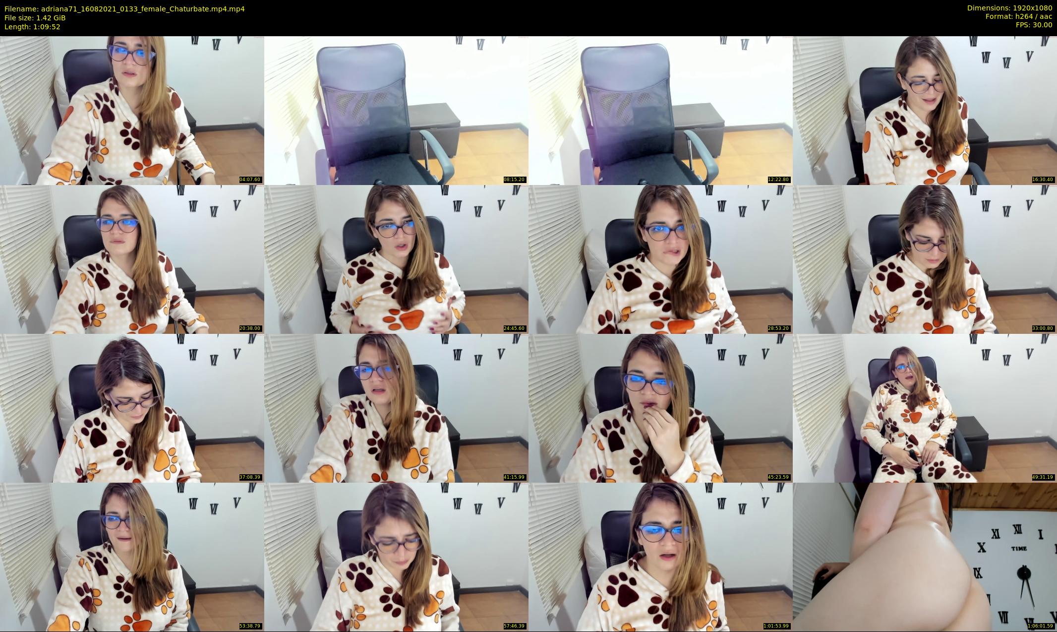 adriana71 — 70 minute Chaturbate couple cam show recording, 1080p, Aug 16, 2021