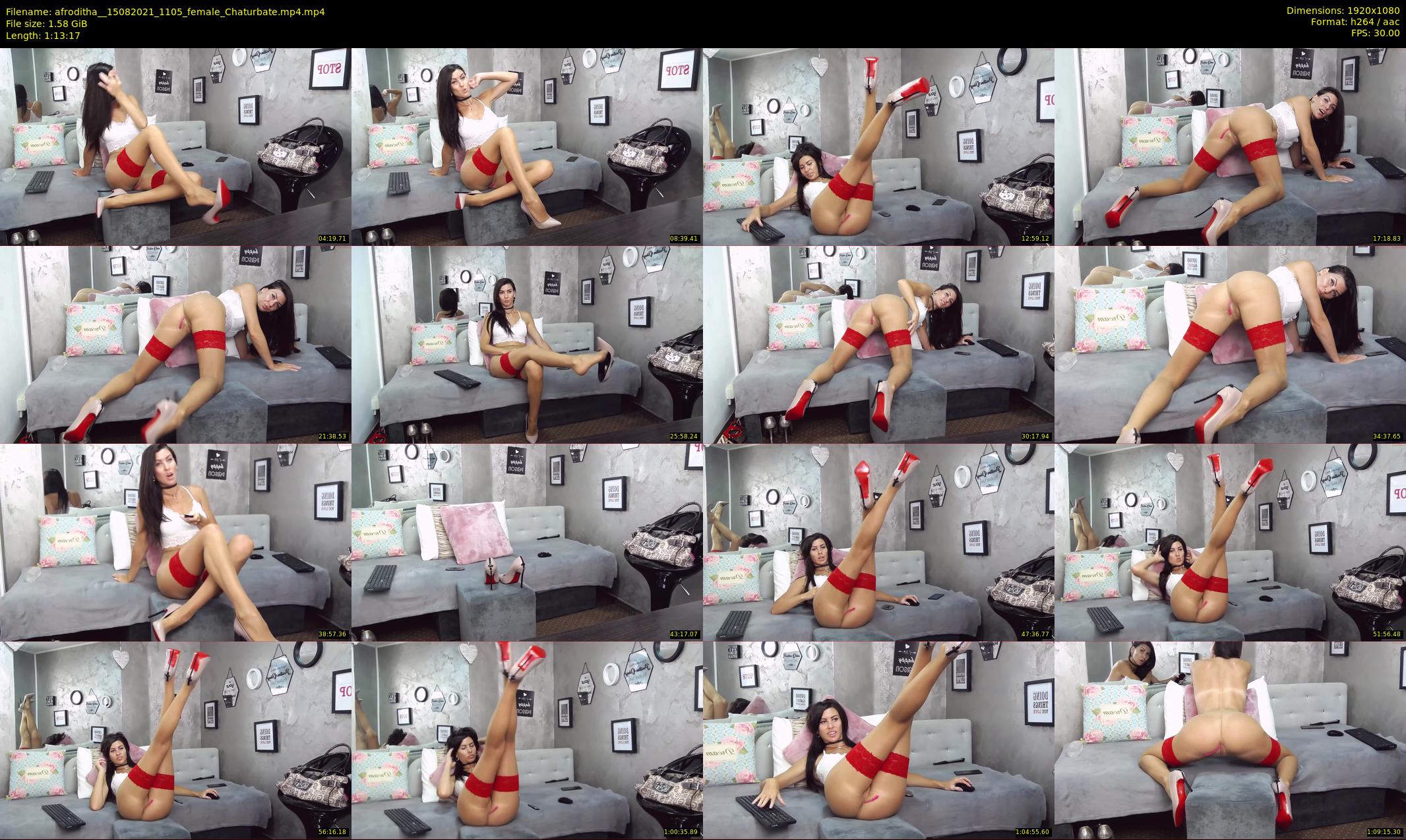 afroditha_ — 74 minute Chaturbate female cam show recording, 1080p, Aug 15, 2021