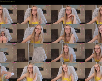 angeellina — 69 minute Chaturbate female cam show recording, 1080p, Aug 15, 2021