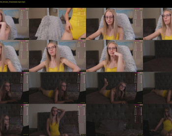 angeellina — 54 minute Chaturbate female cam show recording, 1080p, Aug 15, 2021