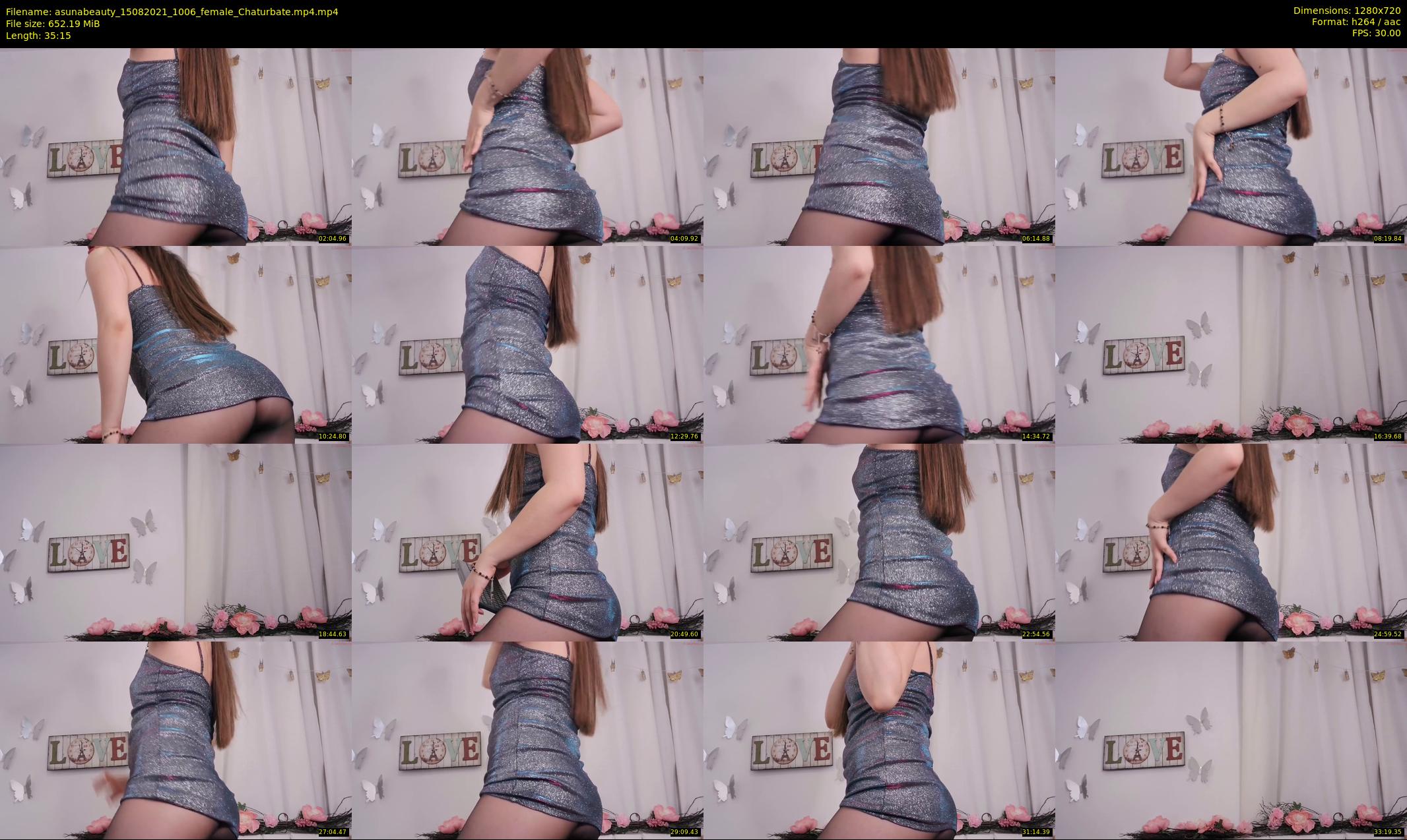 asunabeauty — 36 minute Chaturbate female cam show recording, 720p, Aug 15, 2021