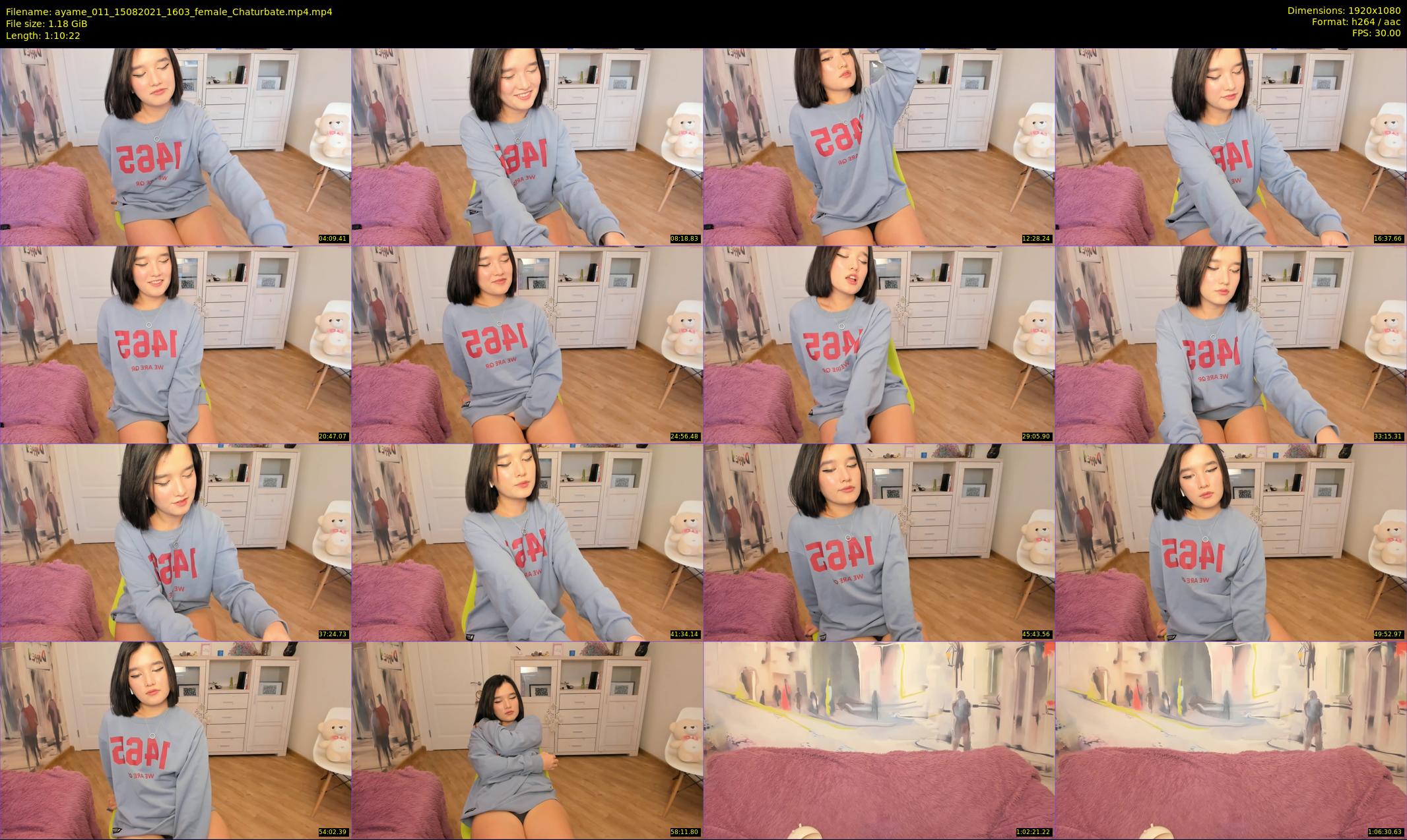 ayame_011 — 71 minute Chaturbate female cam show recording, 1080p, Aug 15, 2021