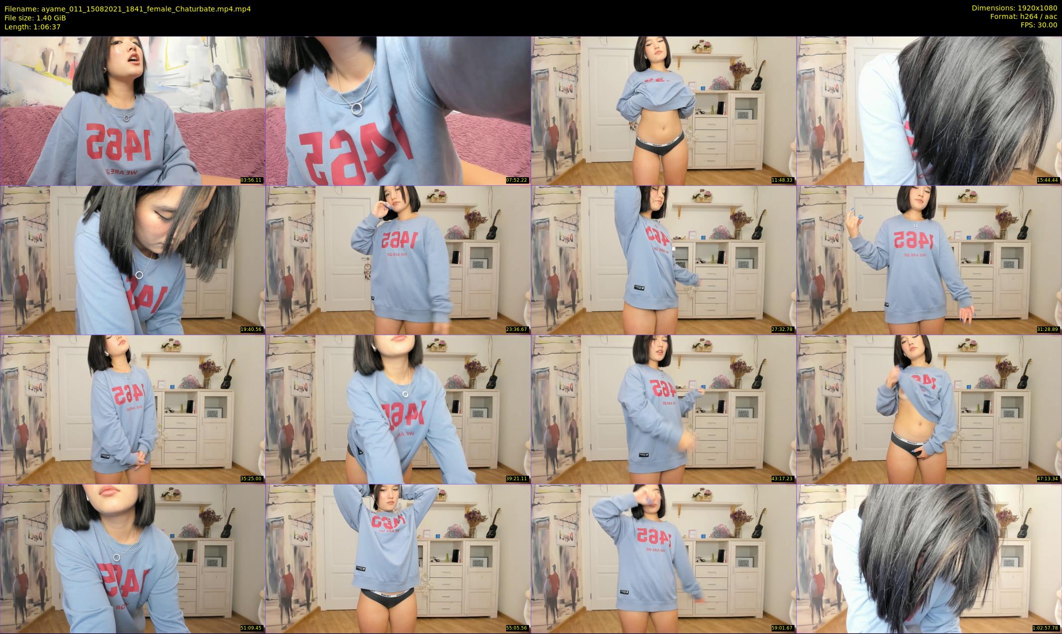 ayame_011 — 67 minute Chaturbate female cam show recording, 1080p, Aug 15, 2021