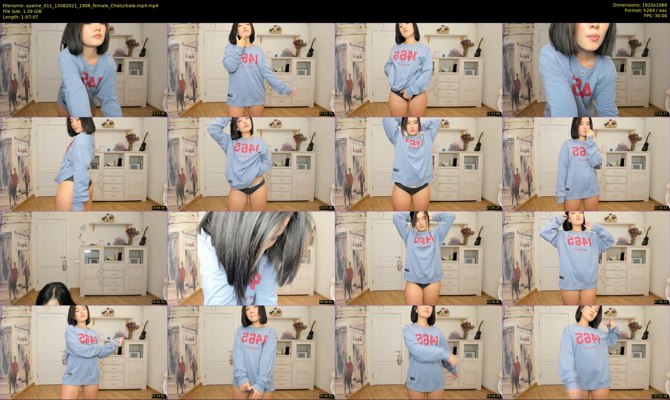 ayame_011 — 68 minute Chaturbate female cam show recording, 1080p, Aug 15, 2021