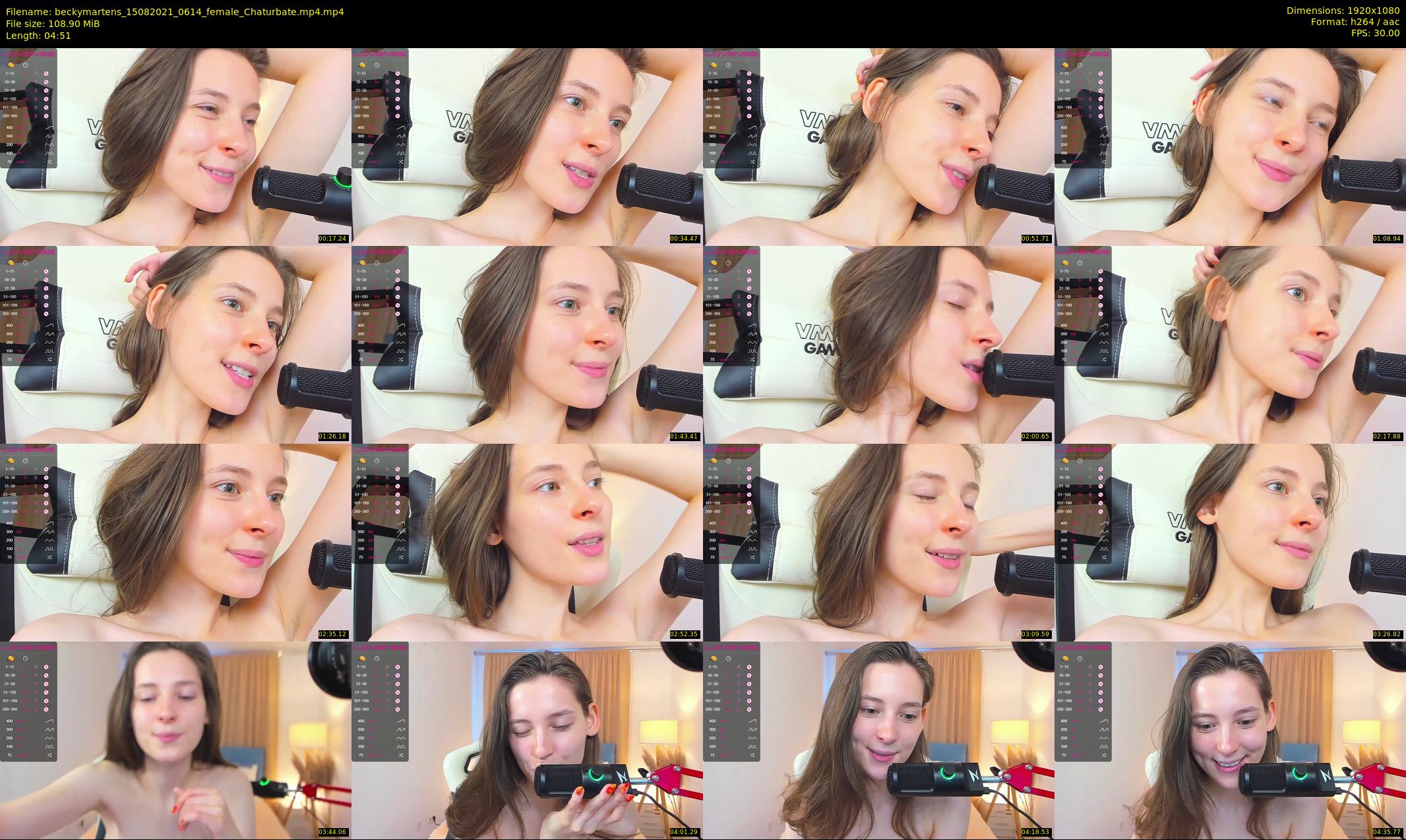 beckymartens — 5 minute Chaturbate female cam show recording, 1080p, Aug 15, 2021