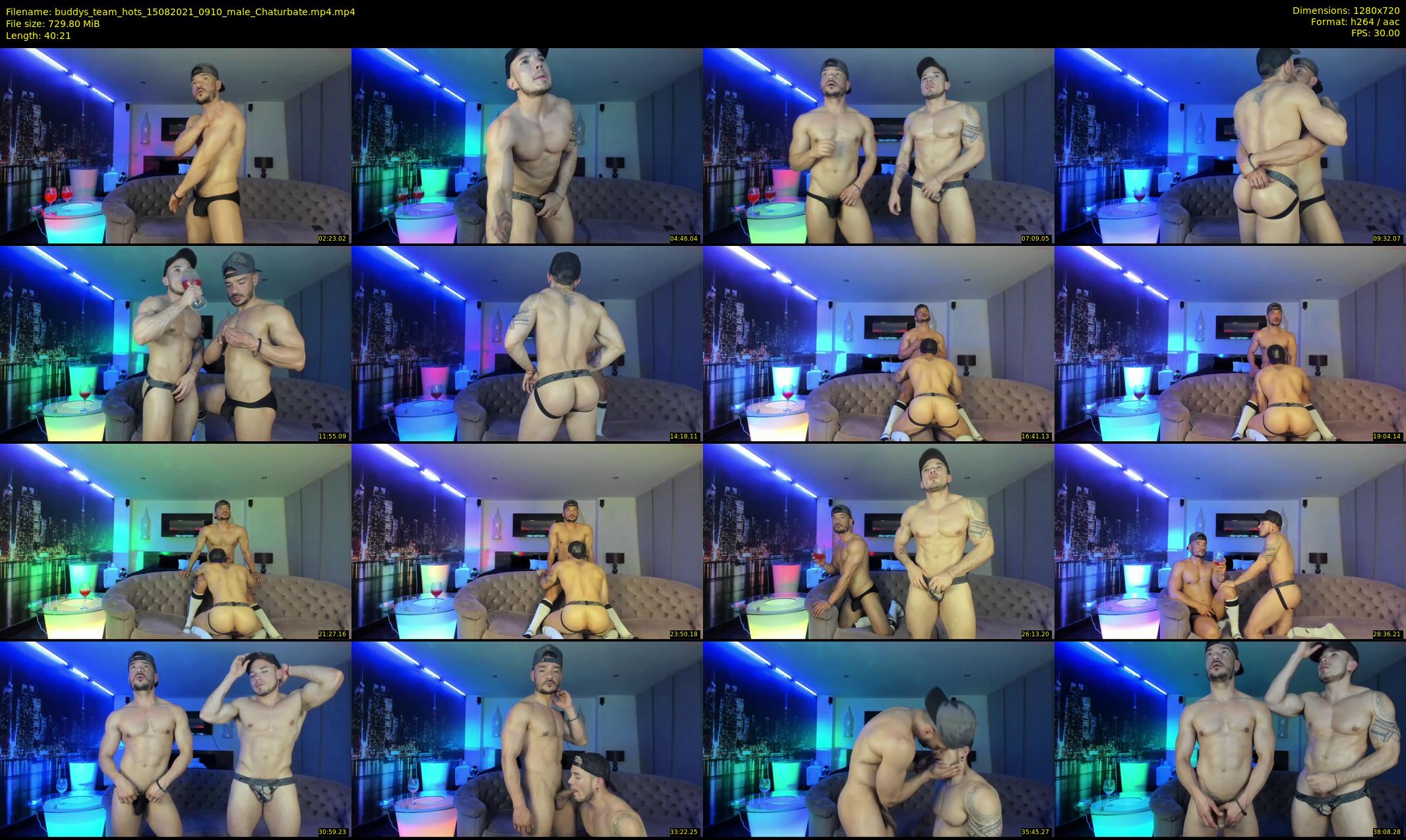buddys_team_hots — 41 minute Chaturbate couple cam show recording, 720p, Aug 15, 2021