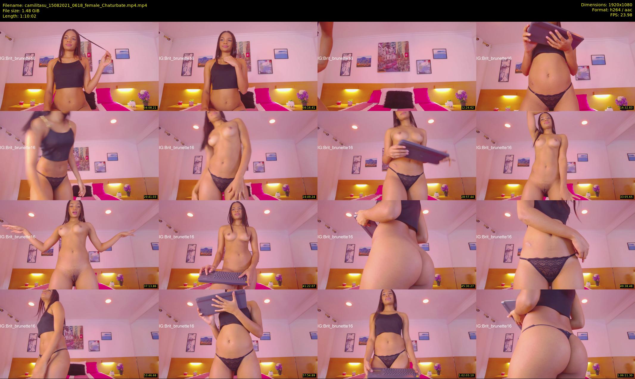 camilitasu — 71 minute Chaturbate female cam show recording, 1080p, Aug 15, 2021