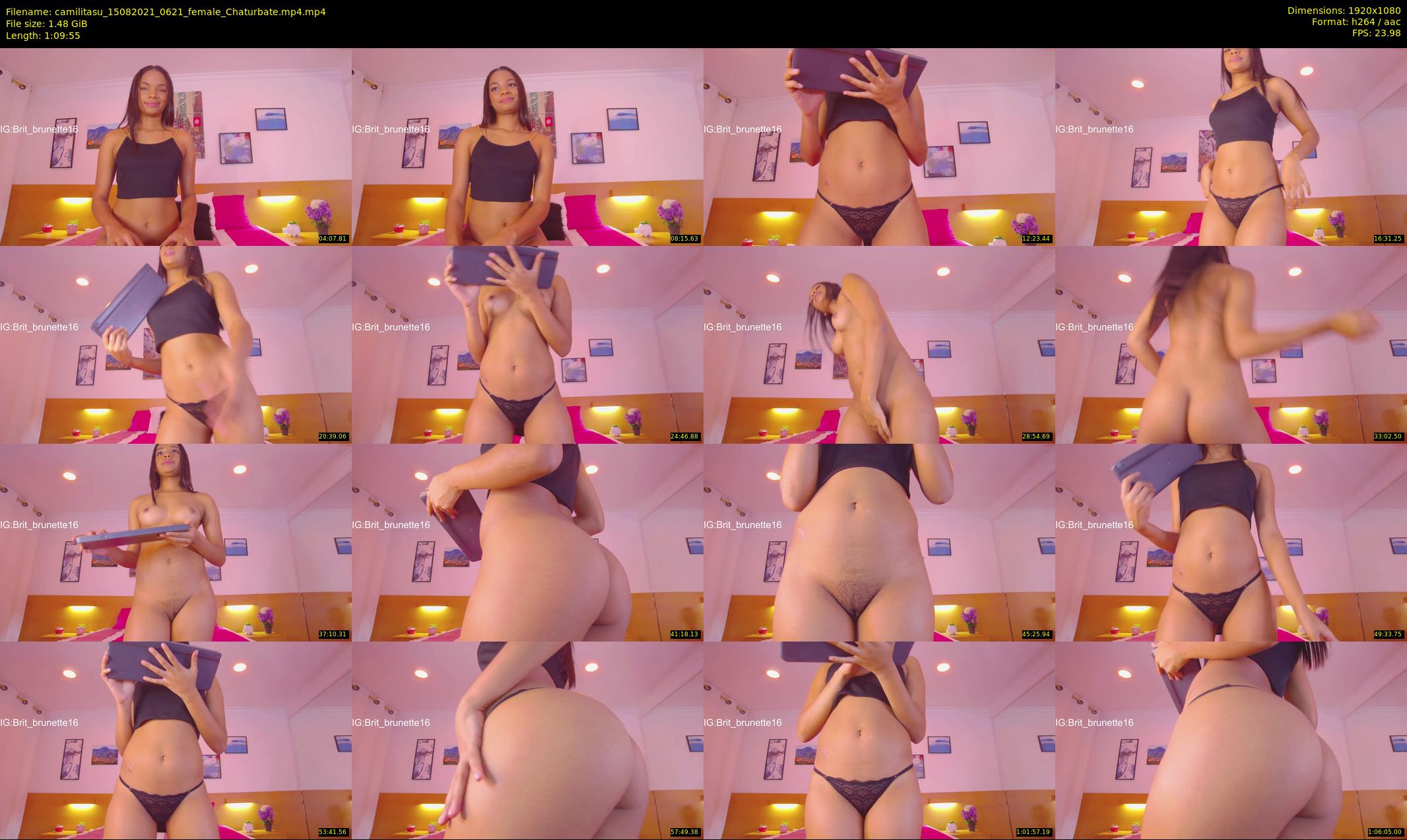 camilitasu — 70 minute Chaturbate female cam show recording, 1080p, Aug 15, 2021