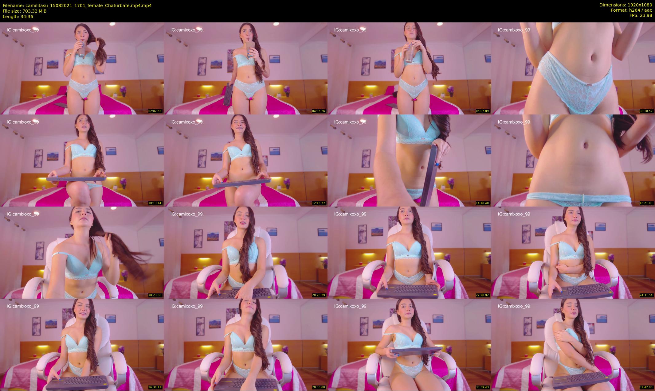 camilitasu — 35 minute Chaturbate female cam show recording, 1080p, Aug 15, 2021