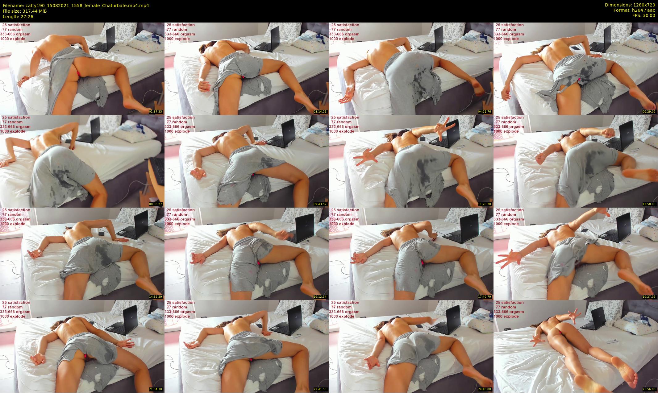 catty190 — 28 minute Chaturbate female cam show recording, 720p, Aug 15, 2021