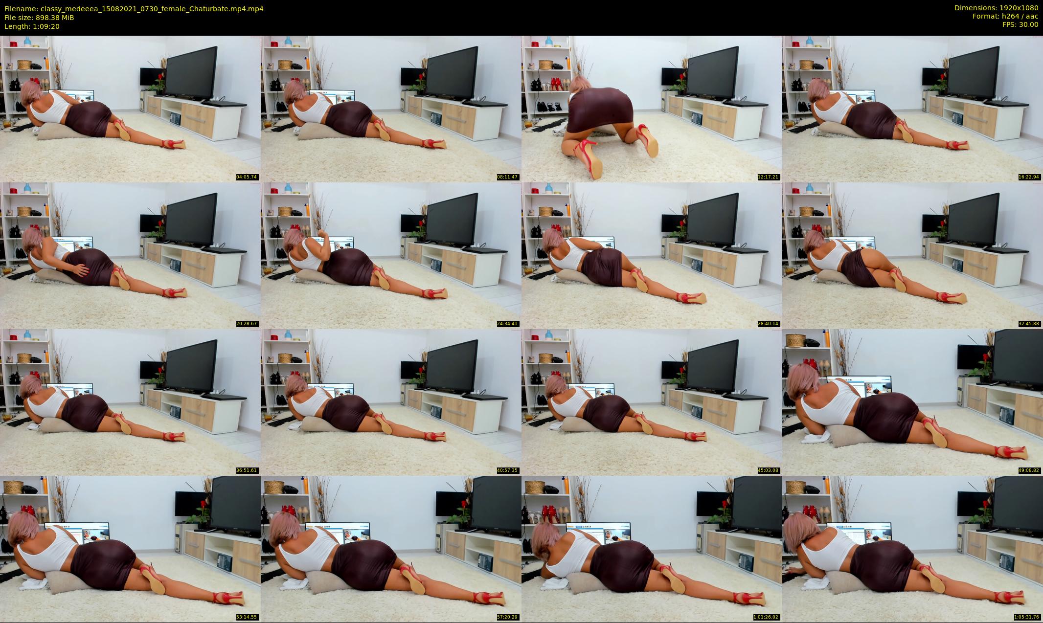 classy_medeeea — 70 minute Chaturbate female cam show recording, 1080p, Aug 15, 2021