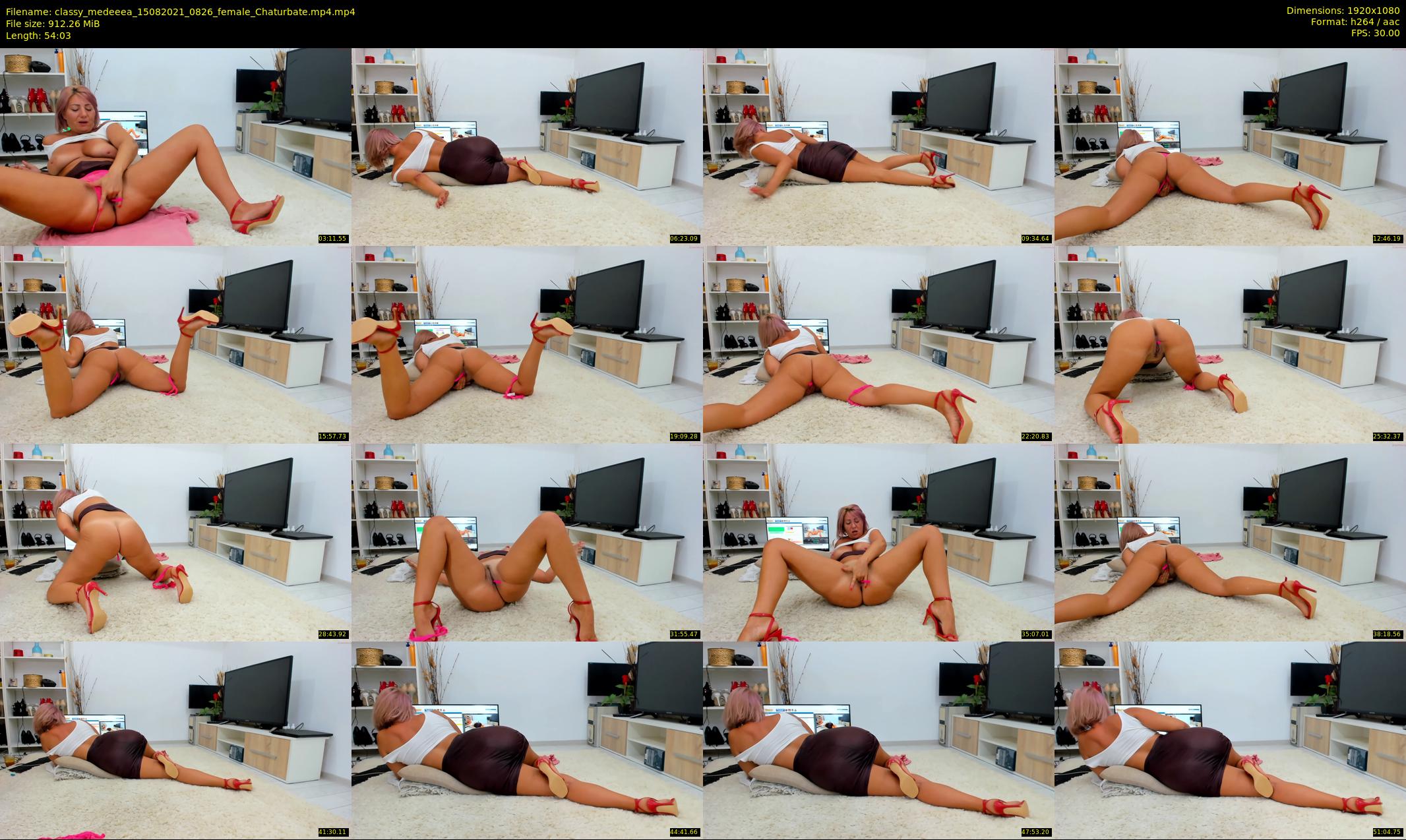 classy_medeeea — 55 minute Chaturbate female cam show recording, 1080p, Aug 15, 2021