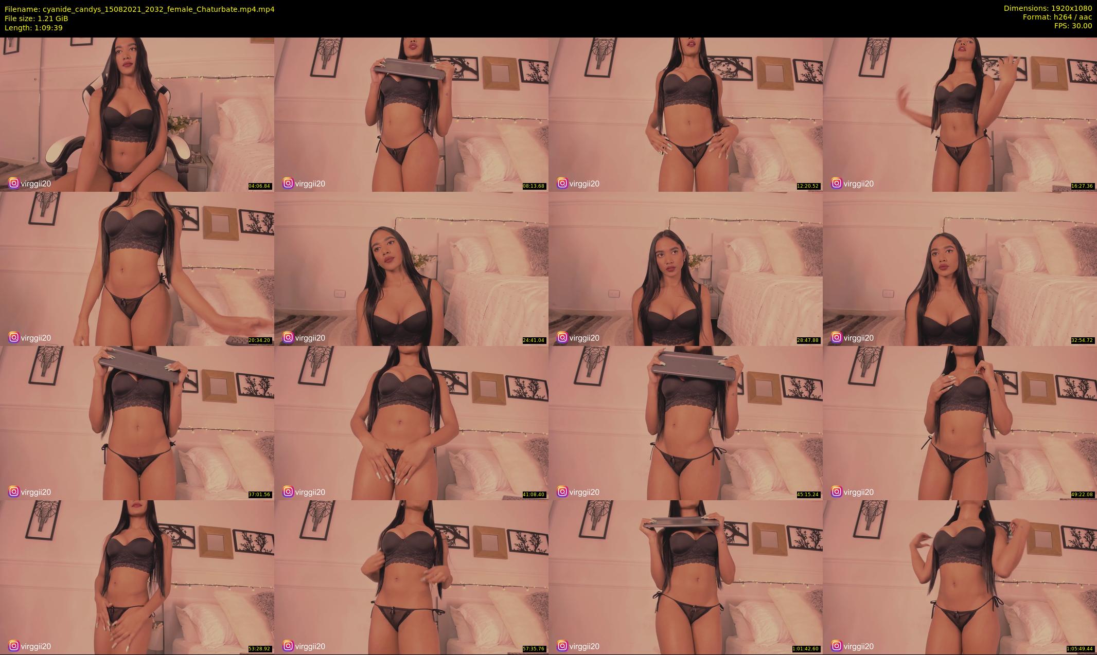 cyanide_candys — 70 minute Chaturbate female cam show recording, 1080p, Aug 15, 2021