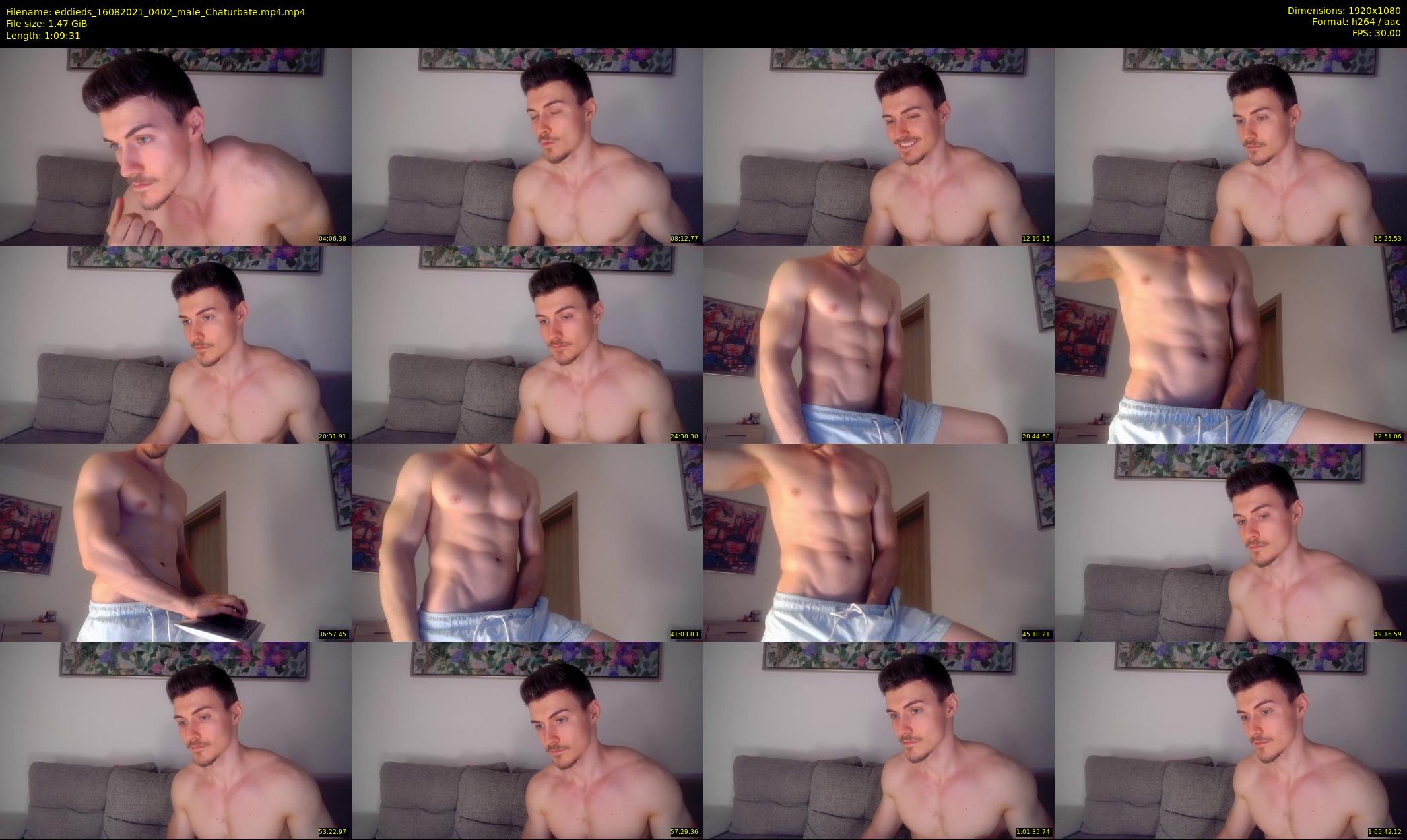 eddieds — 70 minute Chaturbate male cam show recording, 1080p, Aug 16, 2021