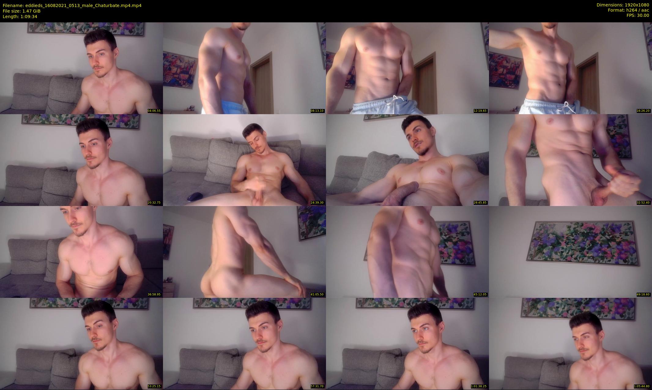 eddieds — 70 minute Chaturbate male cam show recording, 1080p, Aug 16, 2021