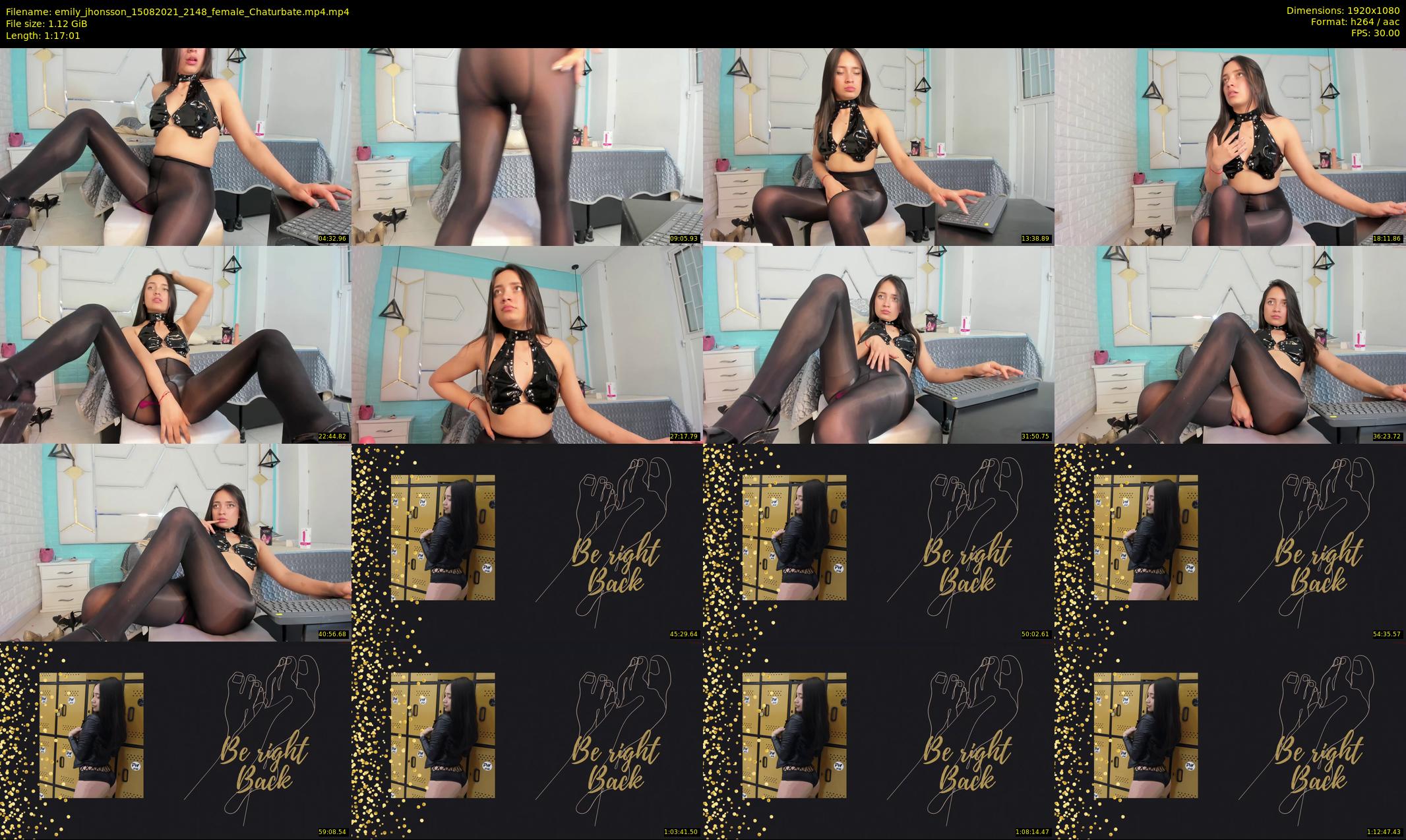 emily_jhonsson — 78 minute Chaturbate female cam show recording, 1080p, Aug 15, 2021