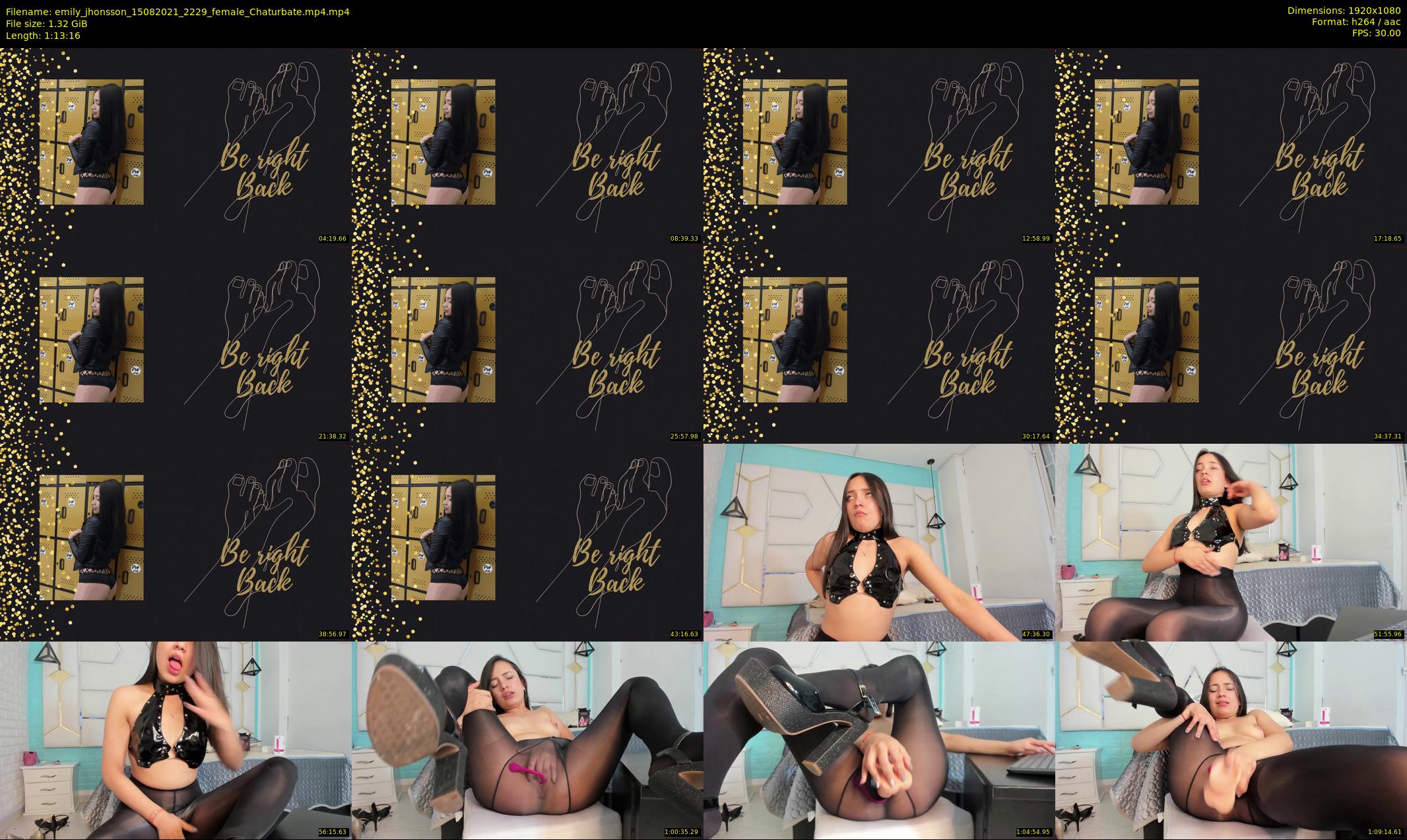 emily_jhonsson — 74 minute Chaturbate female cam show recording, 1080p, Aug 15, 2021