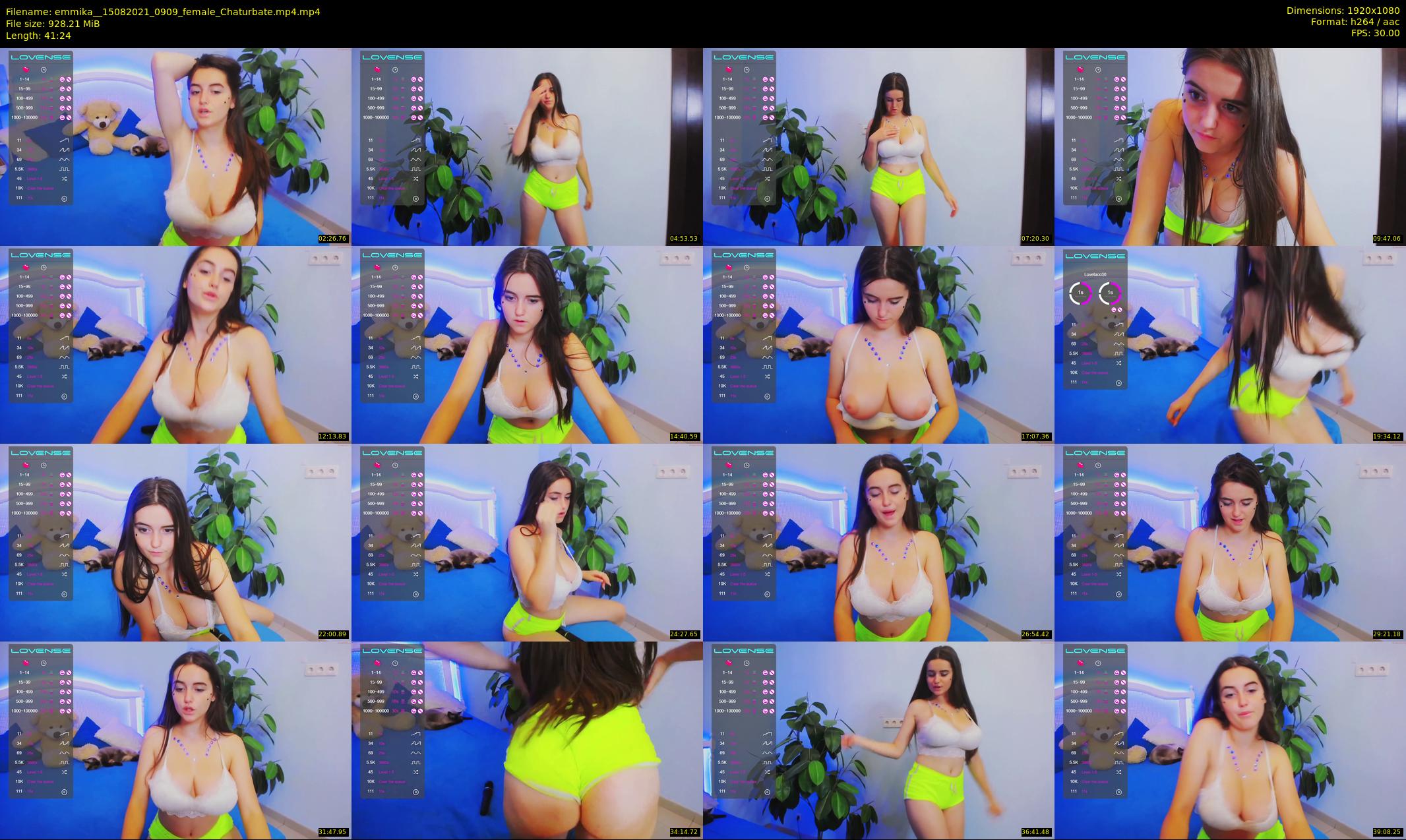 emmika_ — 42 minute Chaturbate female cam show recording, 1080p, Aug 15, 2021